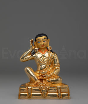 Sacred Milarepa Meditation Statue