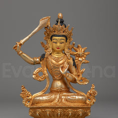 Bodhisattva of Transcendent Manjushri Statue 