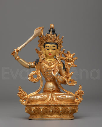 Bodhisattva of Transcendent Manjushri Statue 