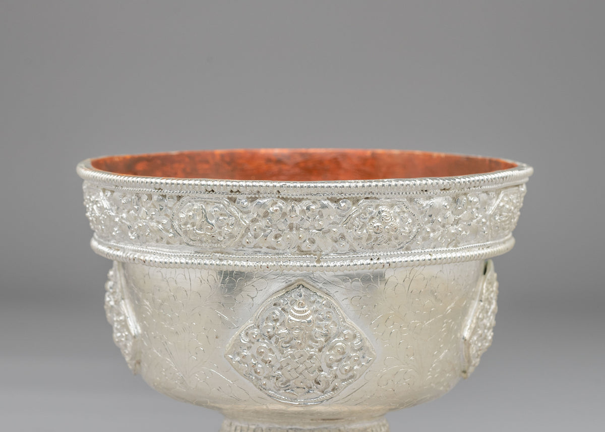Traditional Sacred Offering Bowl Set | Tibetan Ritual Offering Vessels