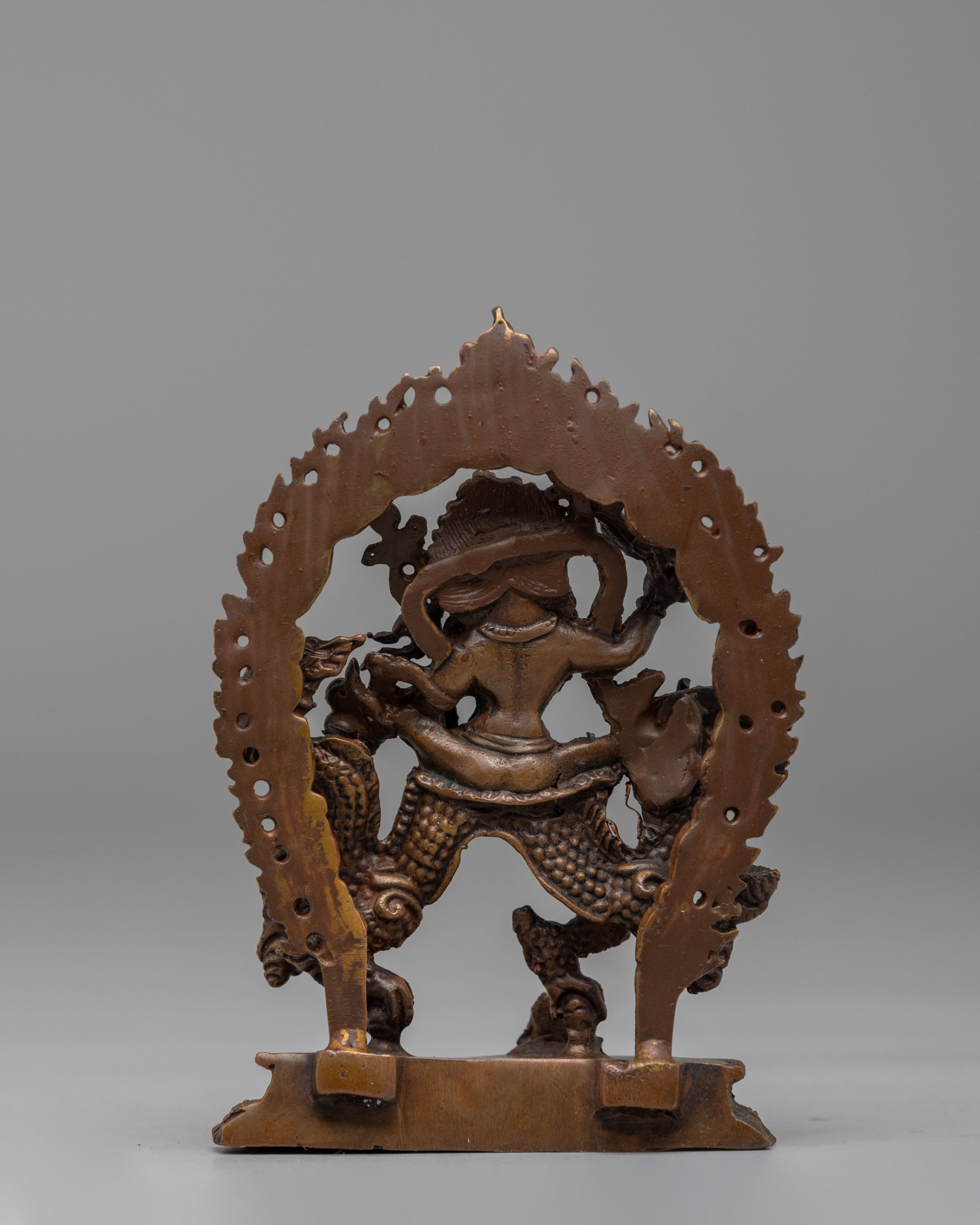 Machine Made White Dzambhala statue | Traditional Tibetan Artwork