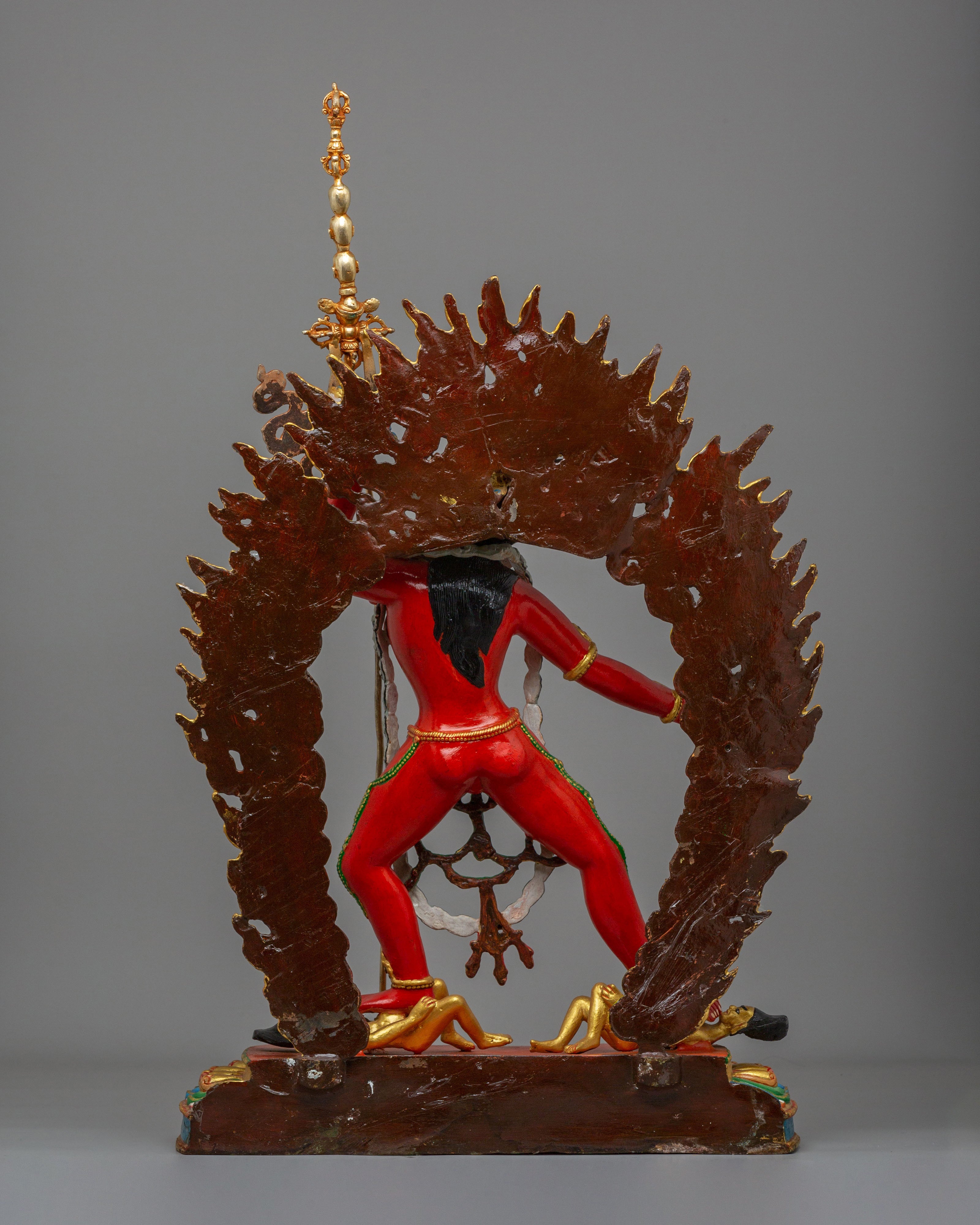 Tibetan Vajrayogini Dakini Sculpture | Vajrayana Female Deity Statue