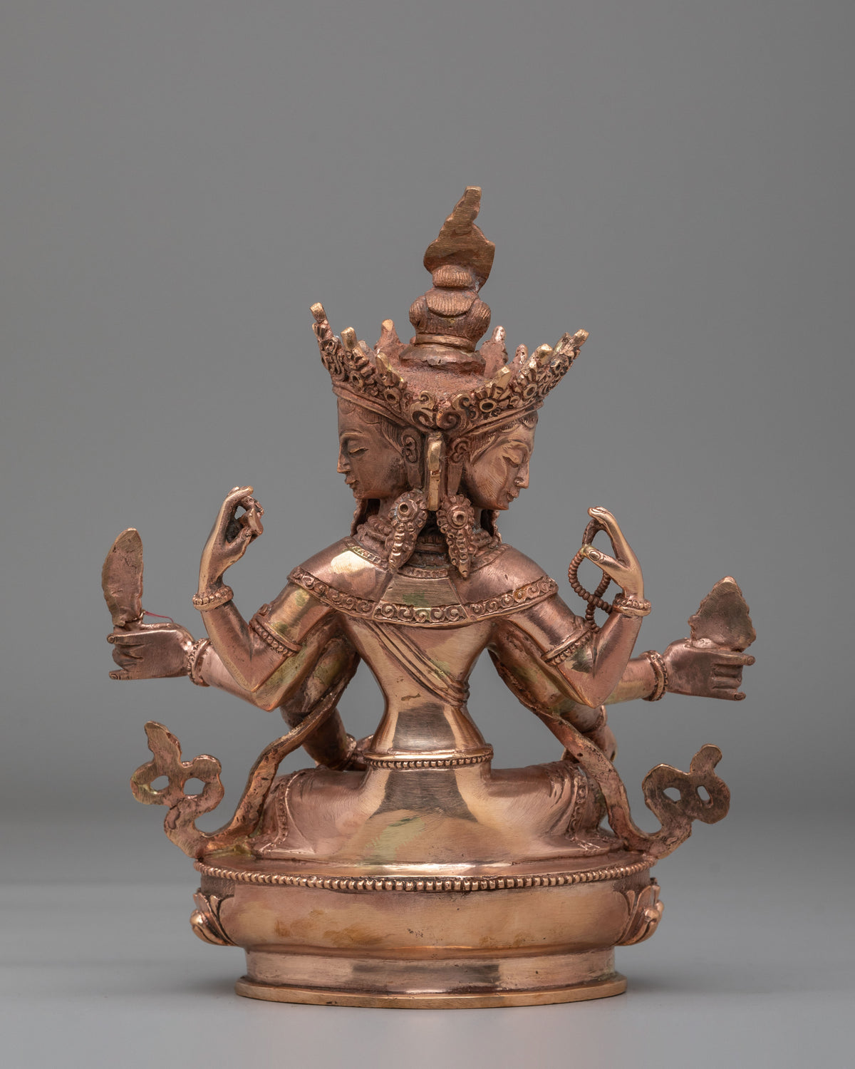Himalayan Vasudhara Wealth Deity Statue | Handcrafted Buddhist Sculpture for Prosperity