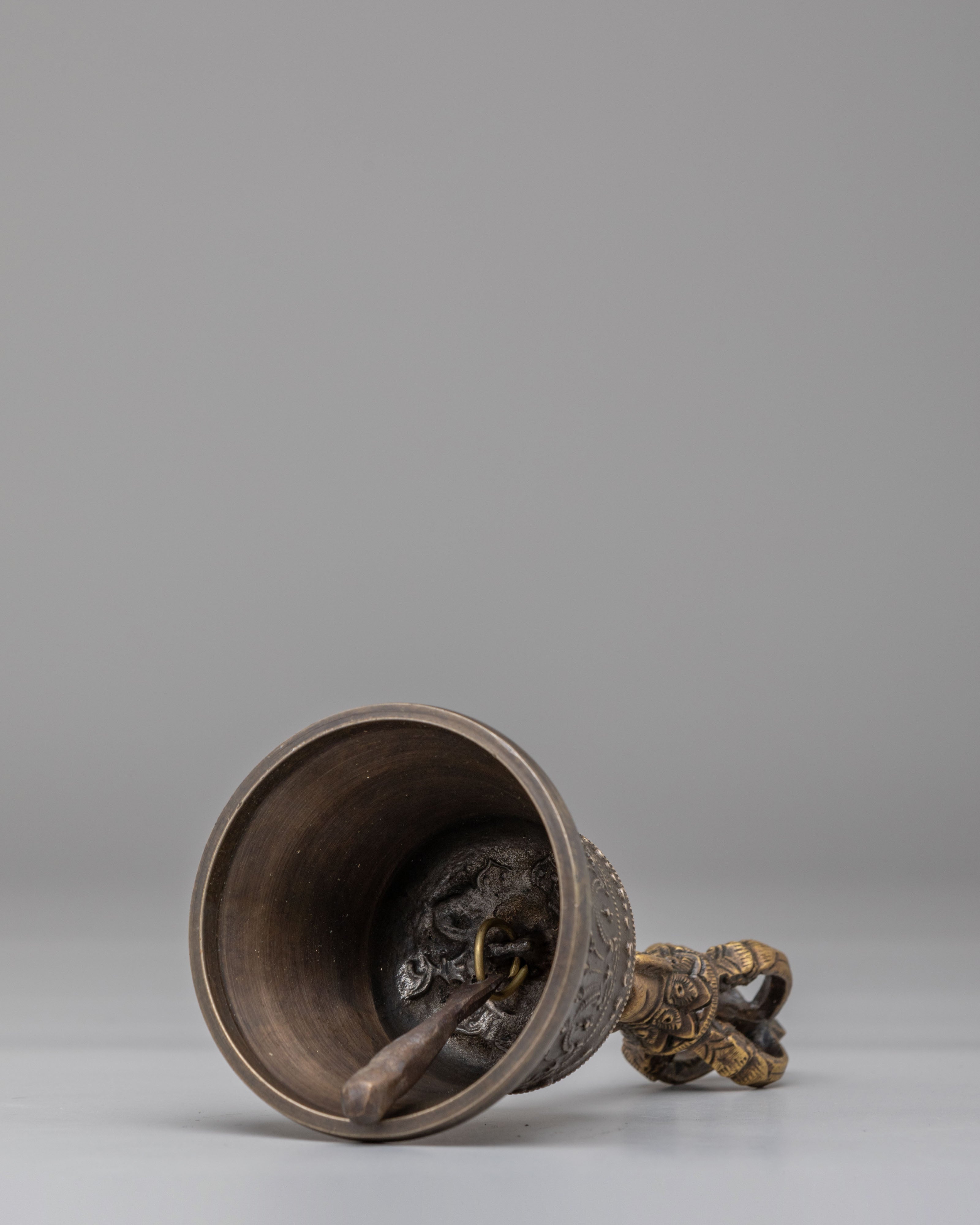 Ceremonial Vajra Bell Set | Ritual Bell & Vajra for Meditation