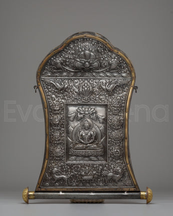 Sacred Amitayus Metal Thangk