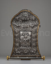 Sacred Amitayus Metal Thangk