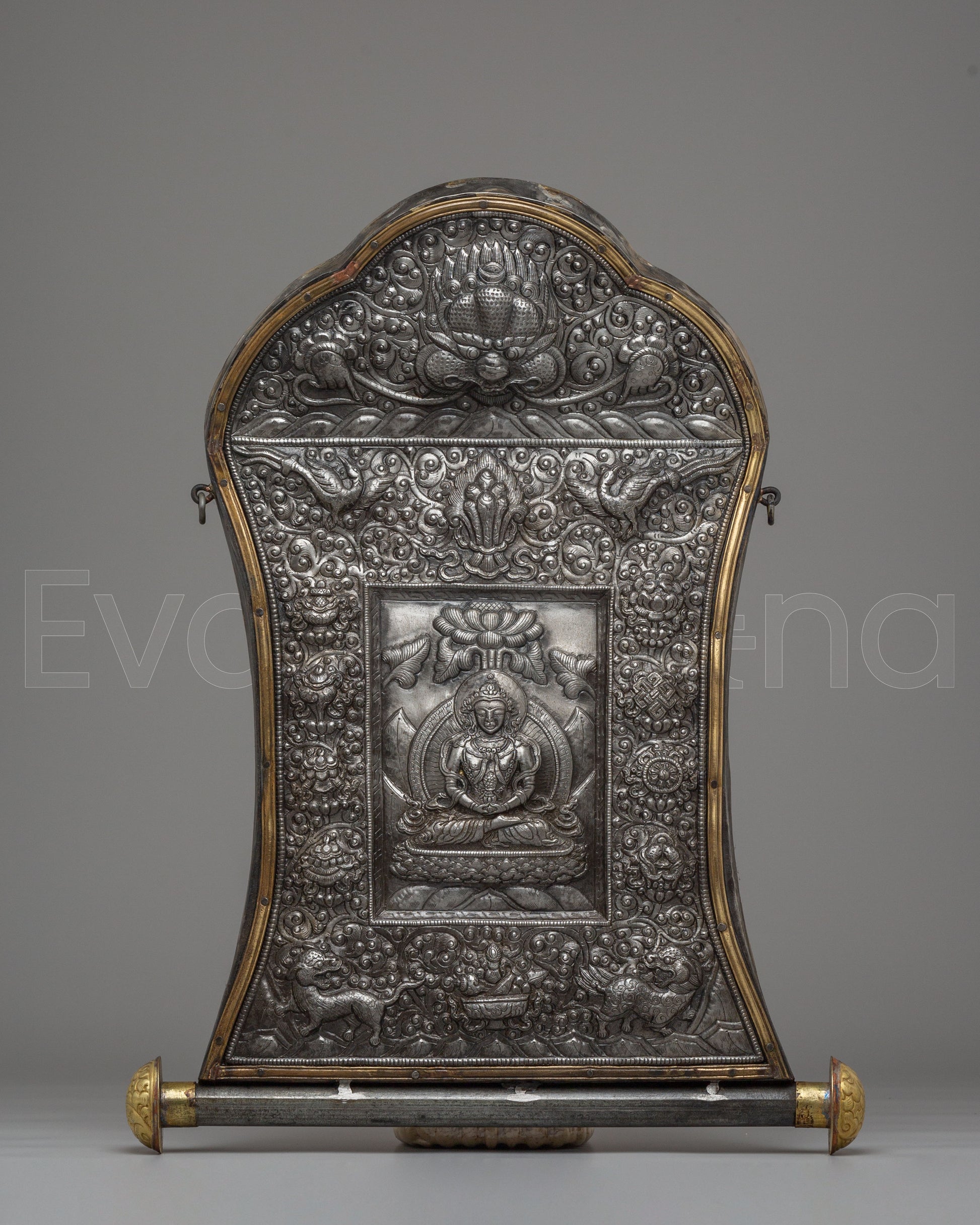 Sacred Amitayus Metal Thangk