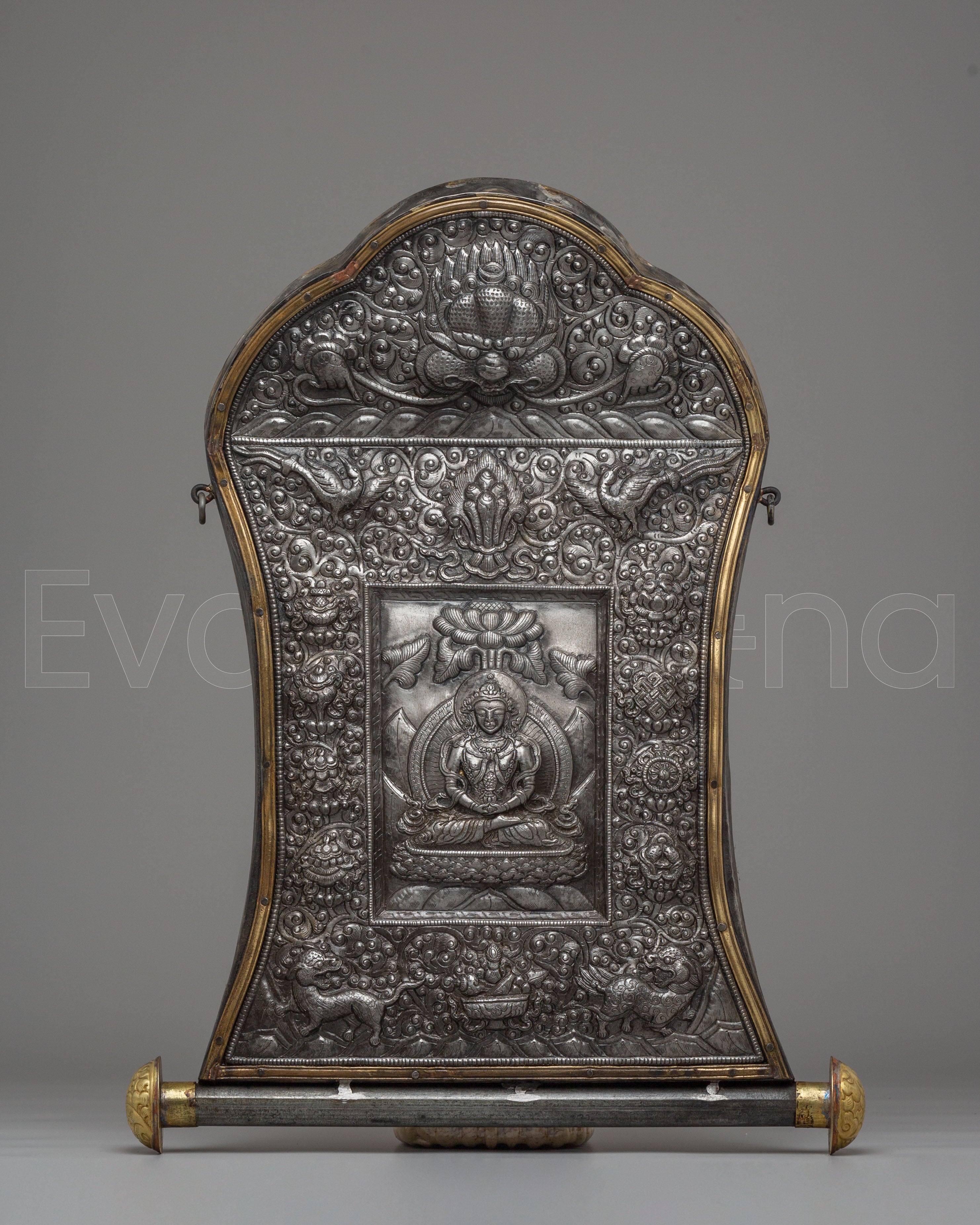 Sacred Amitayus Metal Thangk