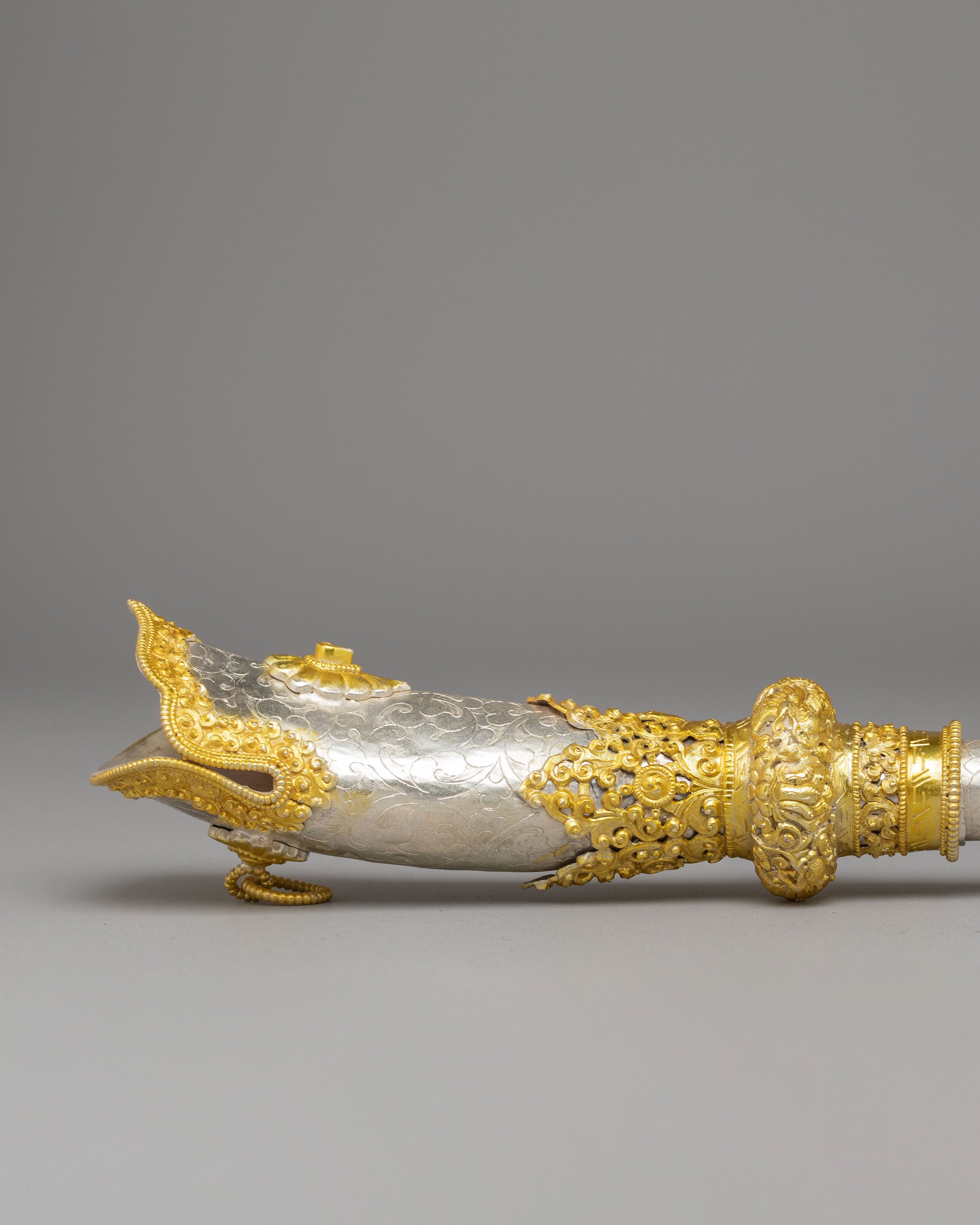 Sacred Buddhist Chod Kangling | Ritual Instrument for Tantric Practice