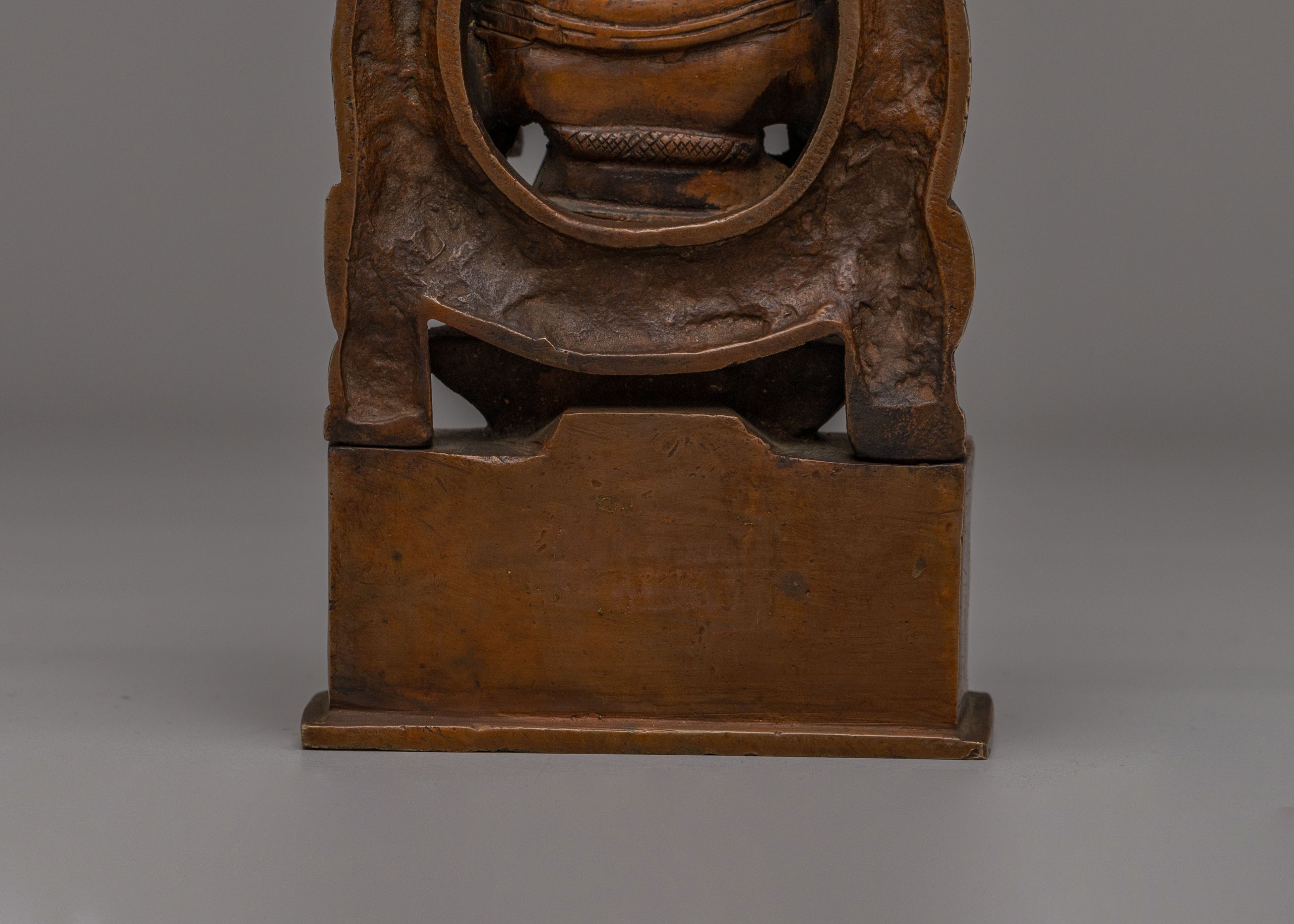 Traditional Handcrafted Ganesha Statue | Oxidized Copper Body
