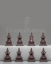 Machine-Made  Stupa Set 