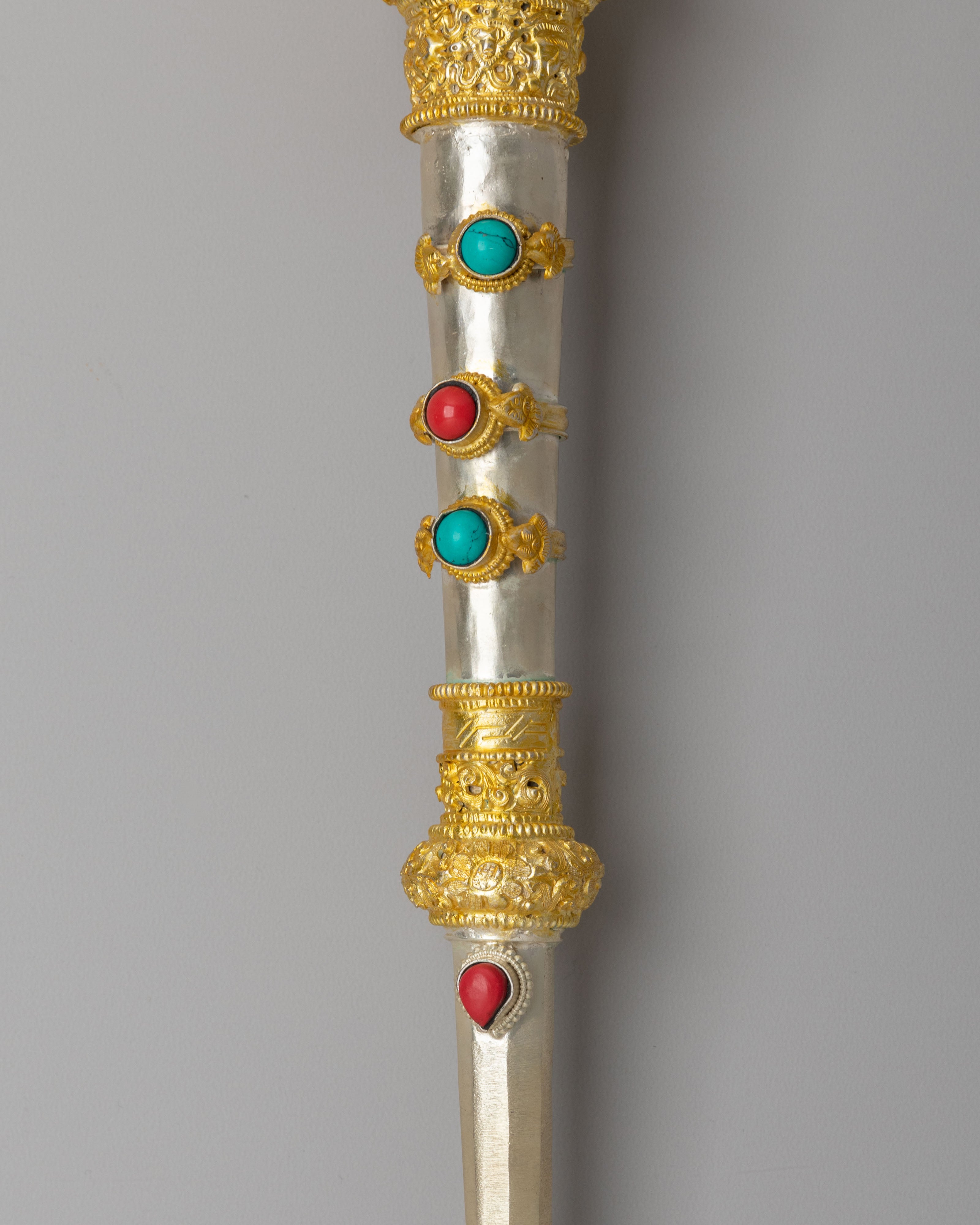Buddhist Ritual Kangling | Handcrafted Copper Trumpet