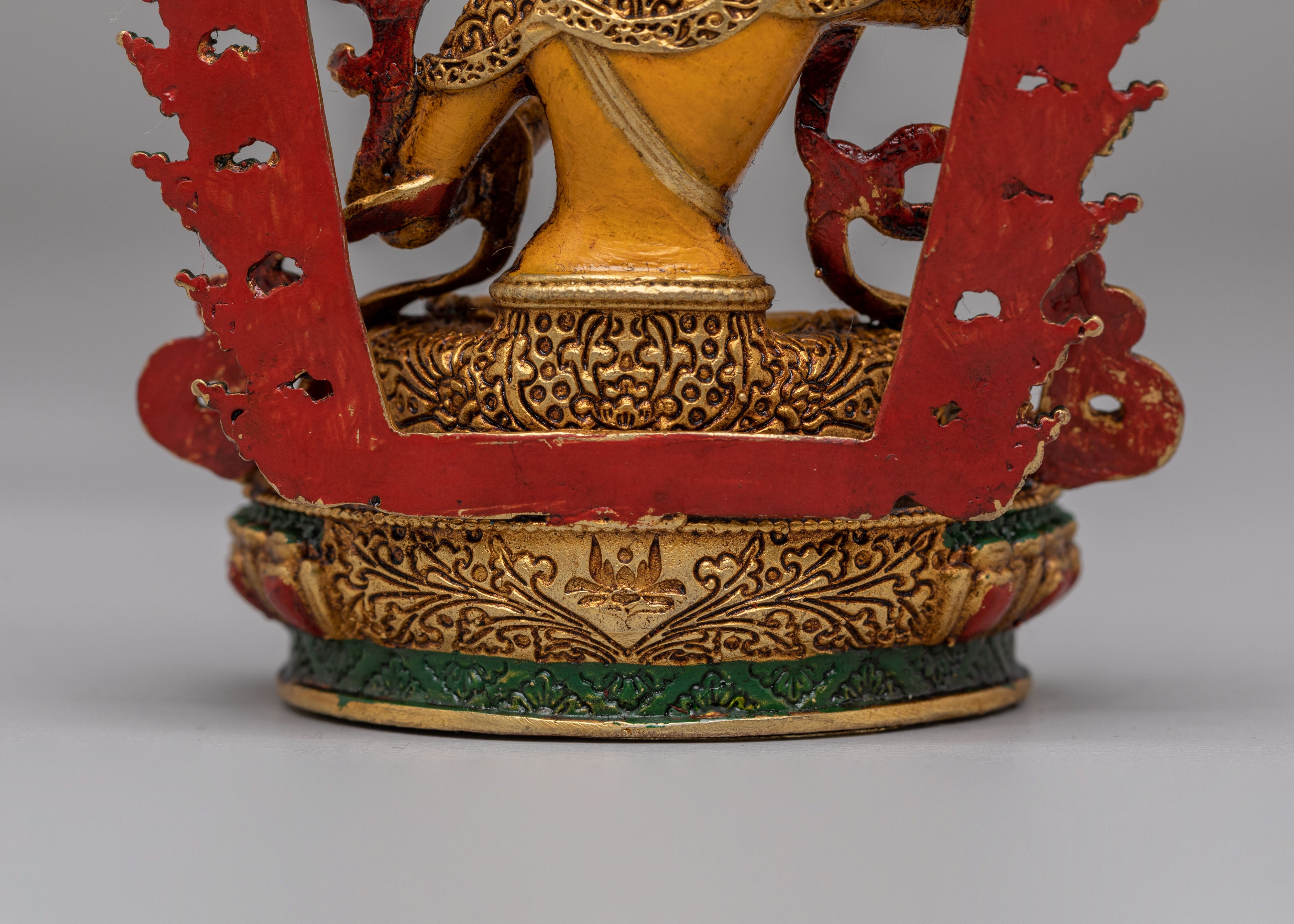 Ceremonial Manjushri Shrine Statue | Wisdom and Meditation Statue