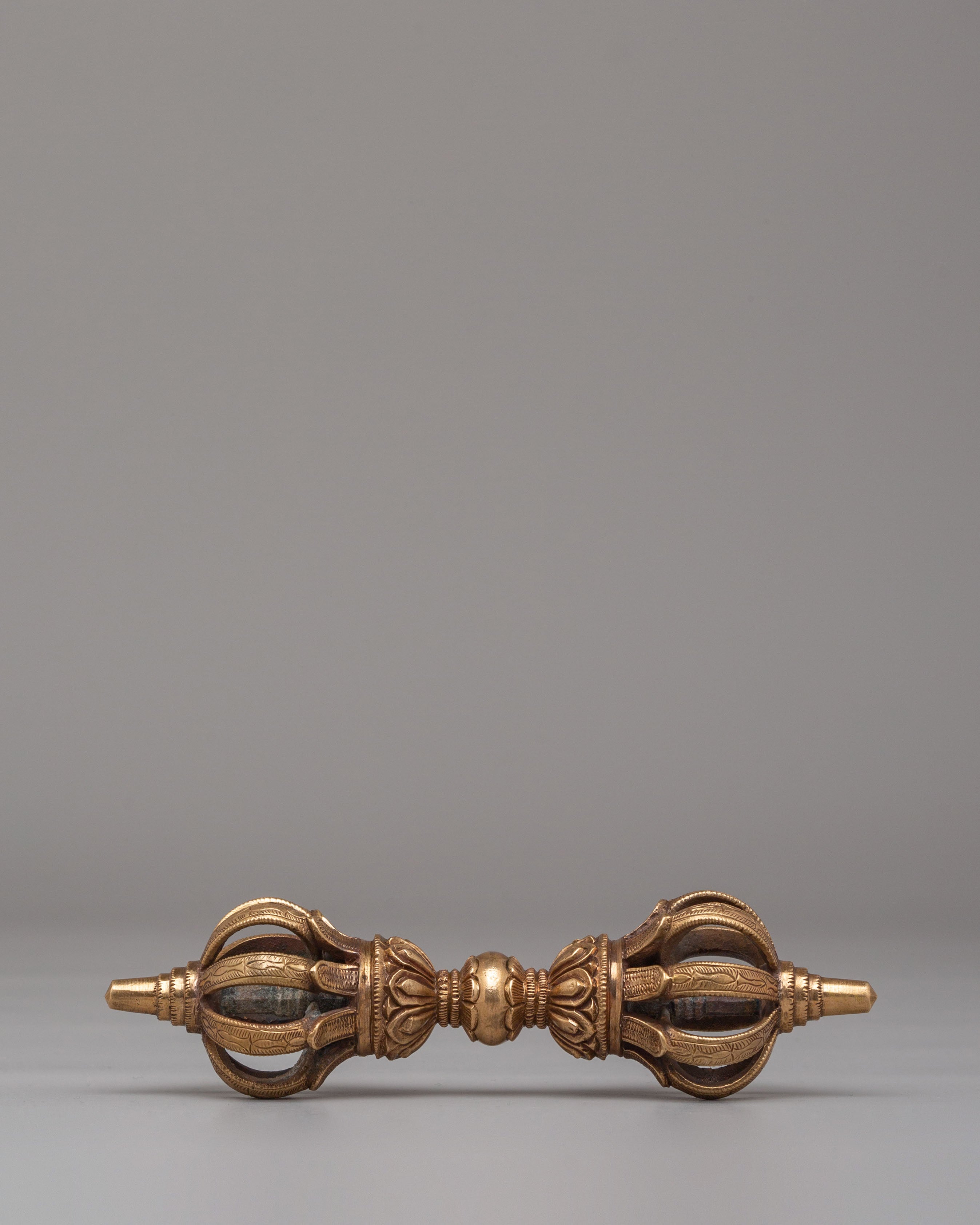 Tibetan Dorje and Bell Ritual Set | Buddhist Altar Tools for Prayer and Spiritual Practice