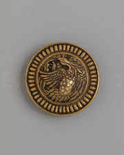 Engraved Bird Belt Buckle