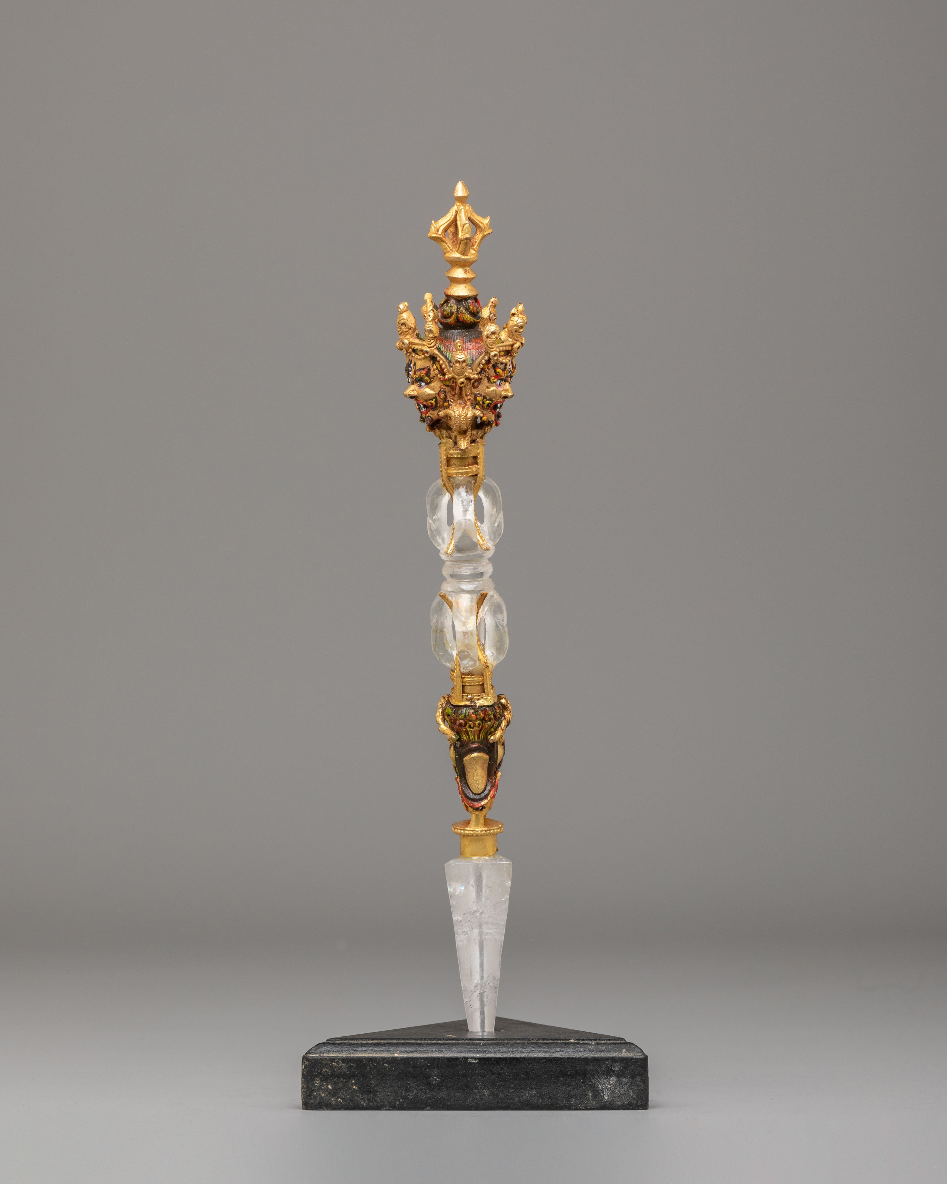 Sacred Tibetan Vajrayana Phurba | Ritual Dagger for Spiritual Ceremonies