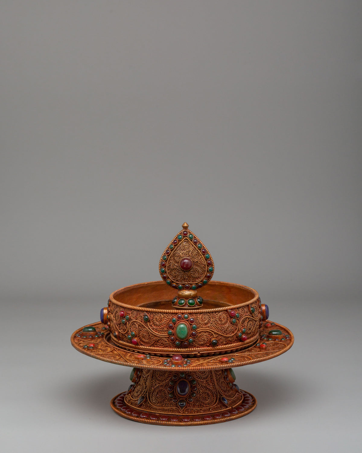 Tibetan Altar Mandala Offering | Spiritual Meditation Decor