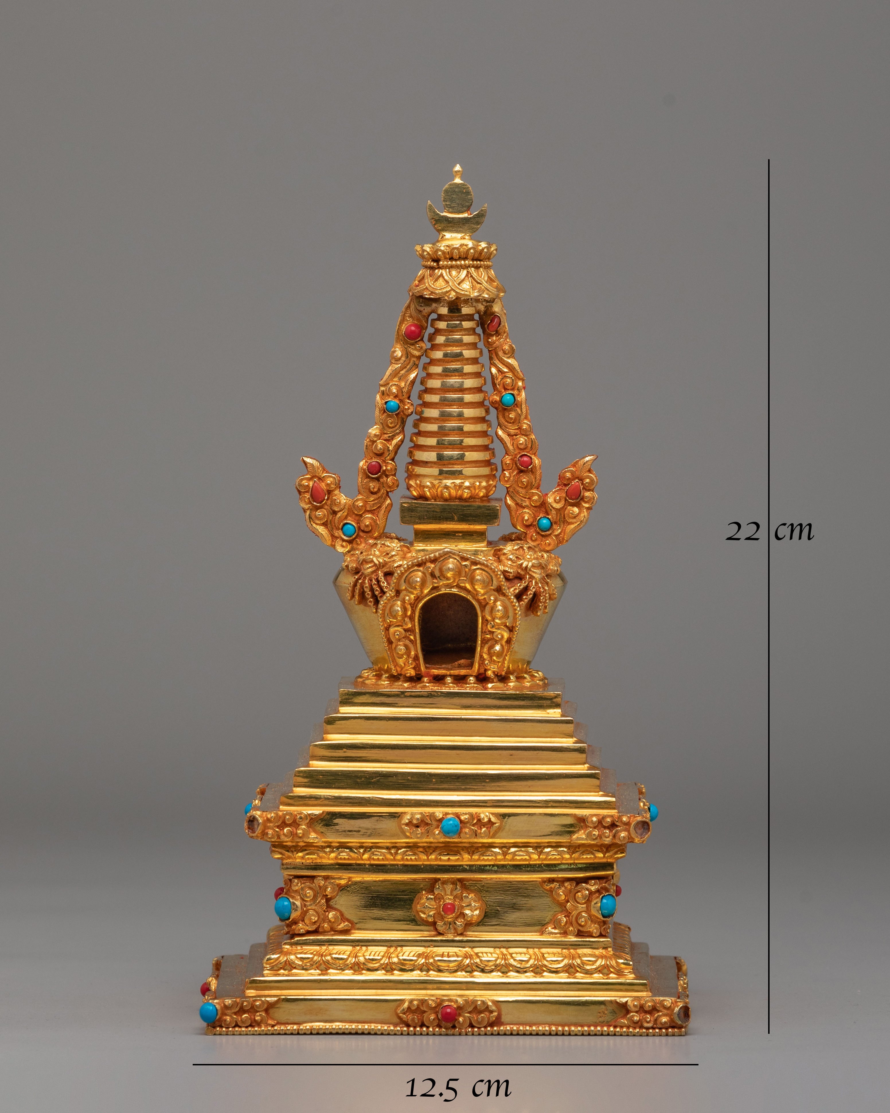 Jangchub Stupa Tibetan Monument | Traditional Tibetan Buddhist Shrine Decor