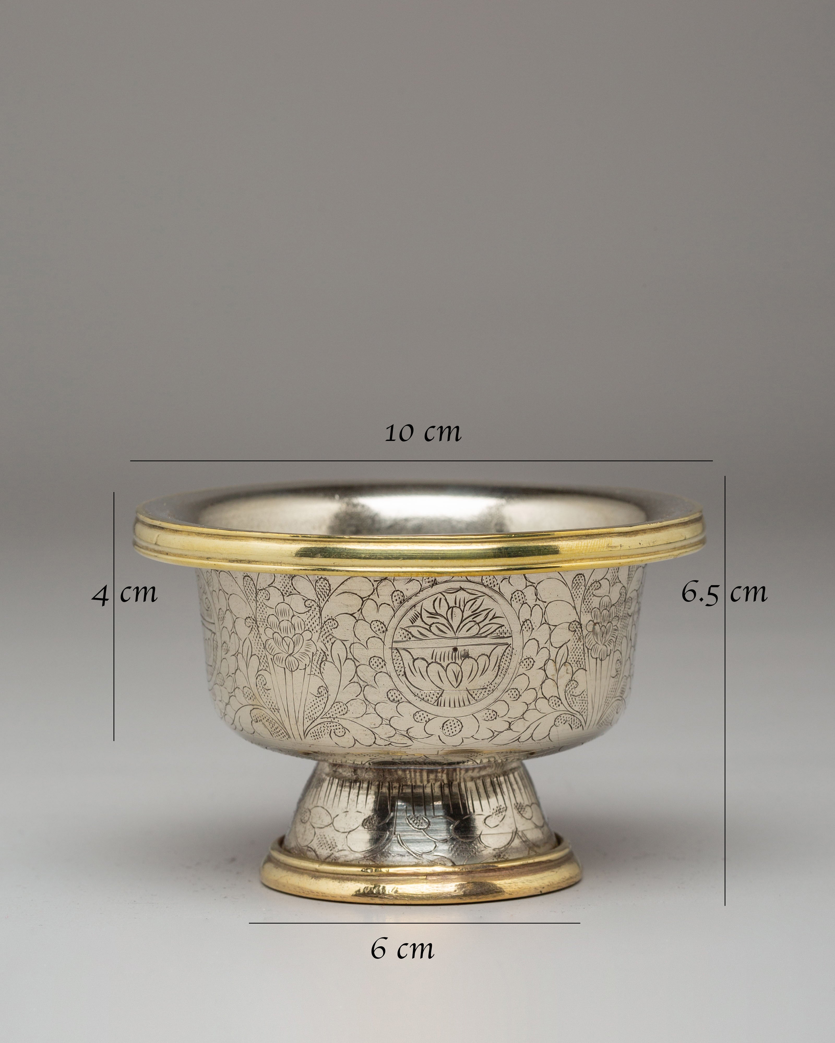 Seven Water Offering Bowls Set | Sacred Ritual Ceremonies