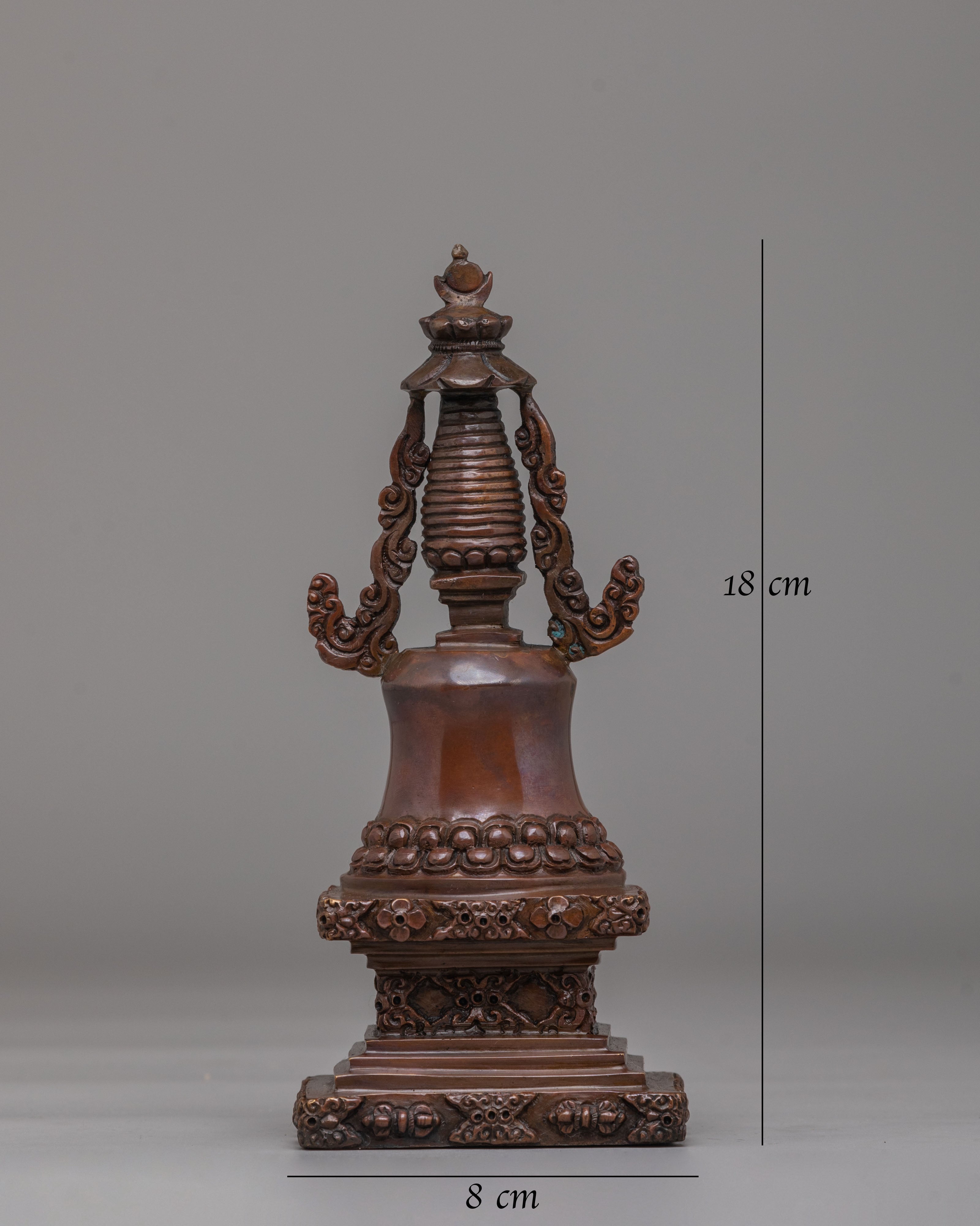 Sacred Parinirvana Stupa | Symbolizing Buddha's Supreme Enlightenment