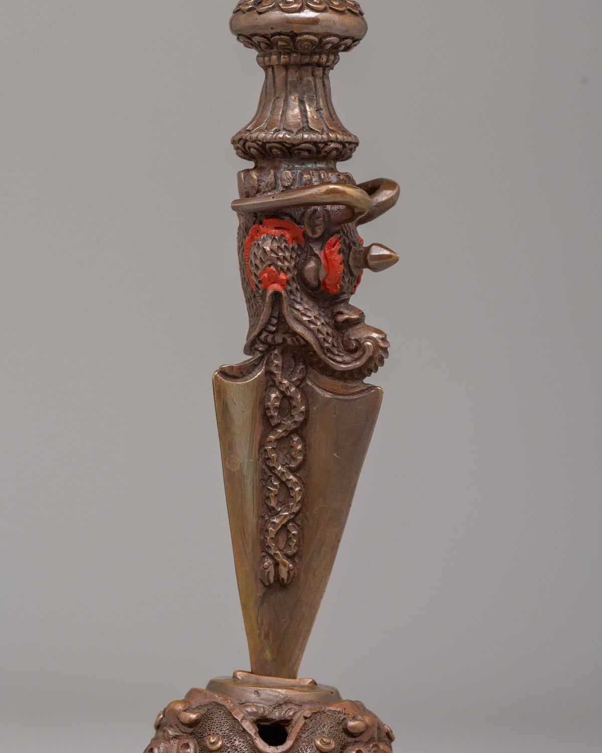 Sacred Hayagriva Phurba | Handcrafted Copper Ritual Dagger