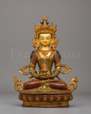 Tibetan Longevity Amitayus Statue