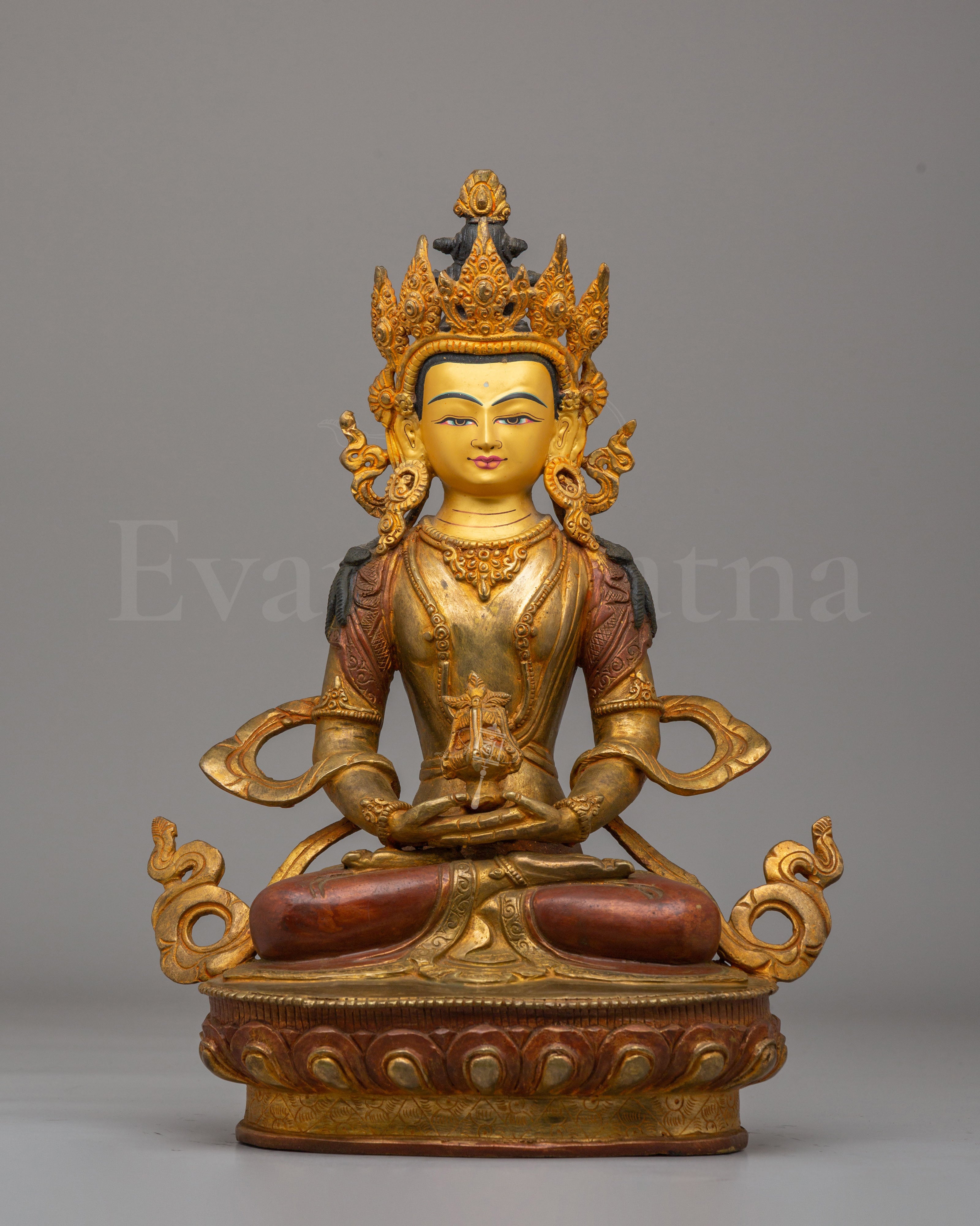 Tibetan Longevity Amitayus Statue