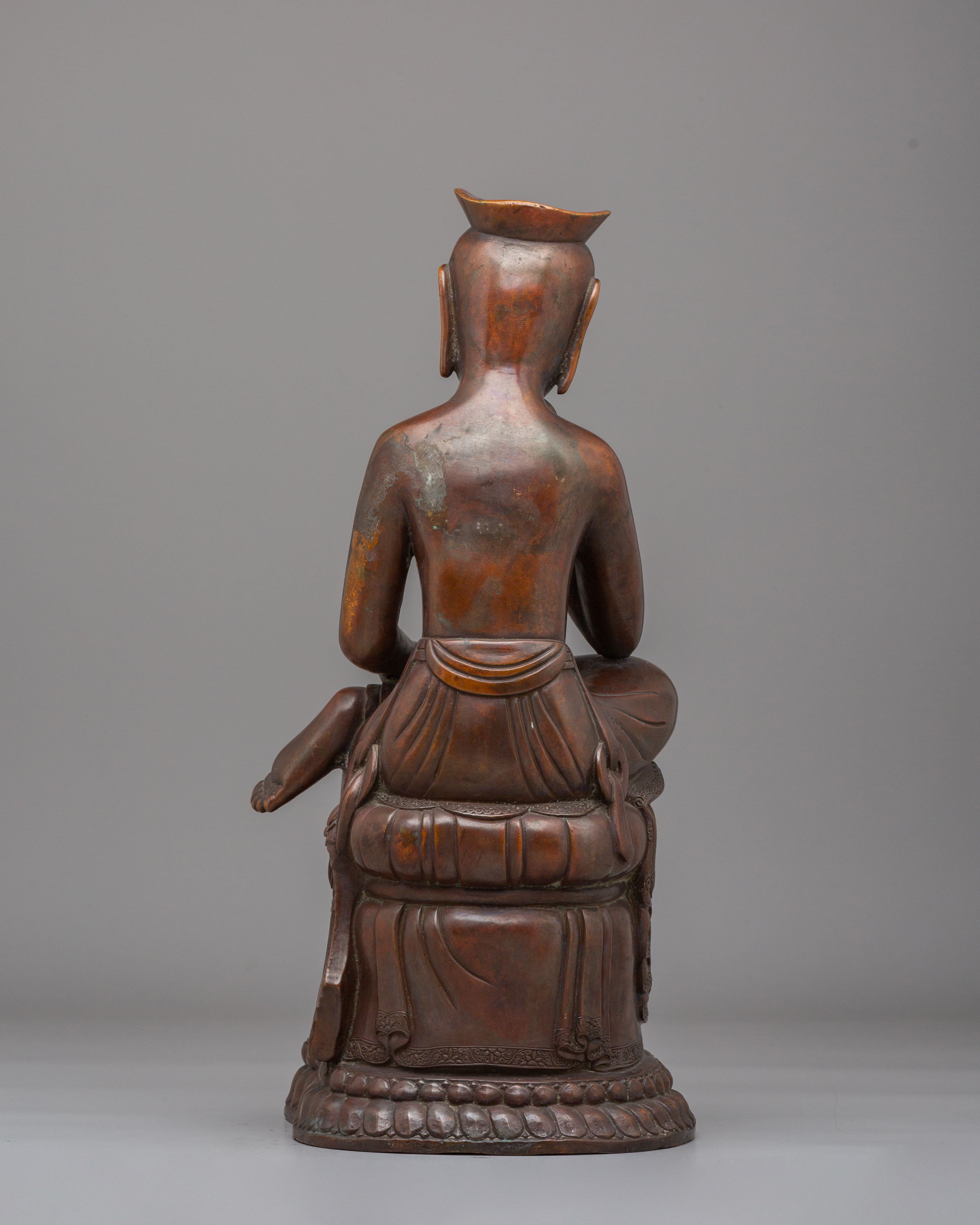Tibetan Maitreya Buddha Sculpture | Symbol of Future Enlightenment
