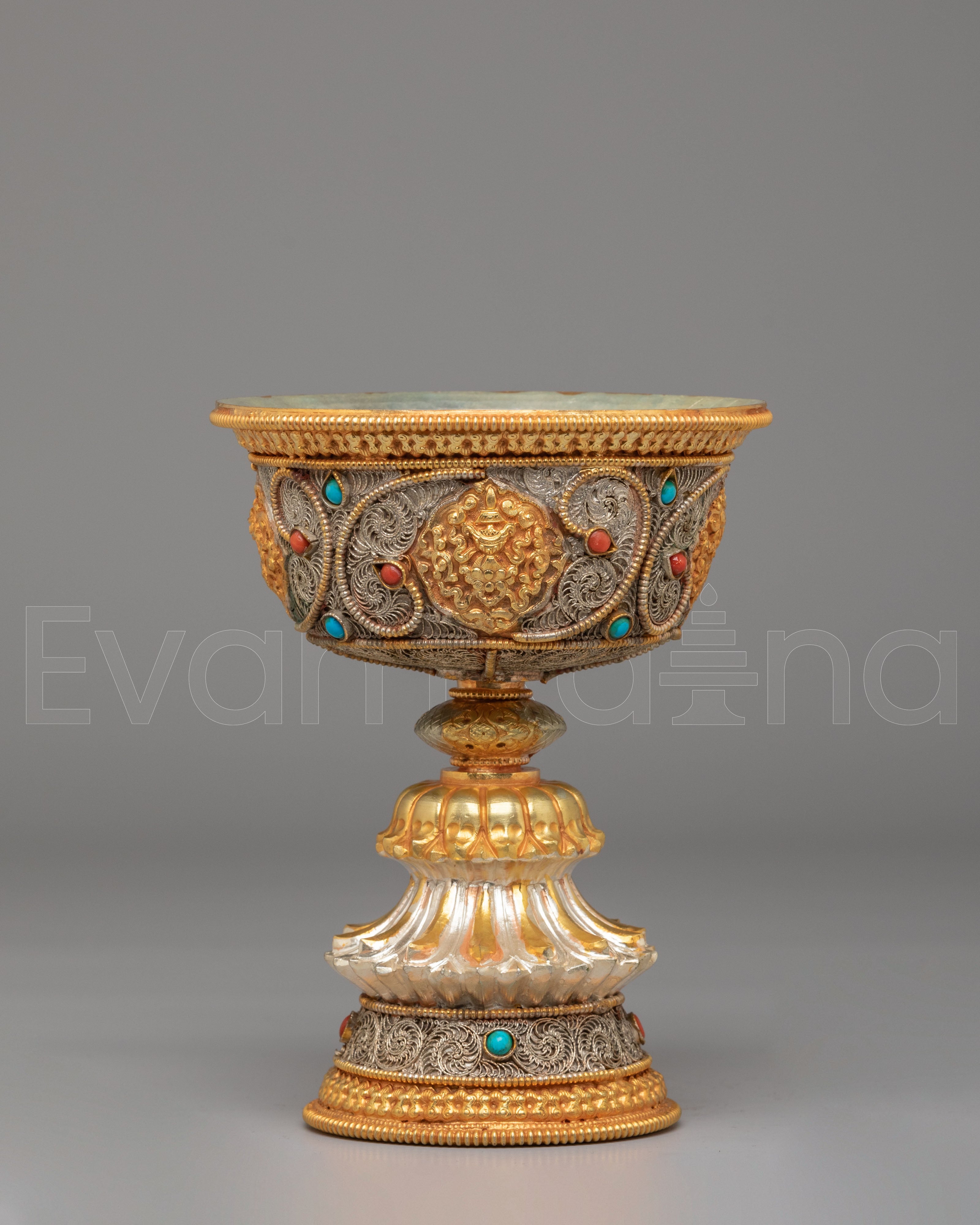 Handcrafted Ritual Butter Lamp 