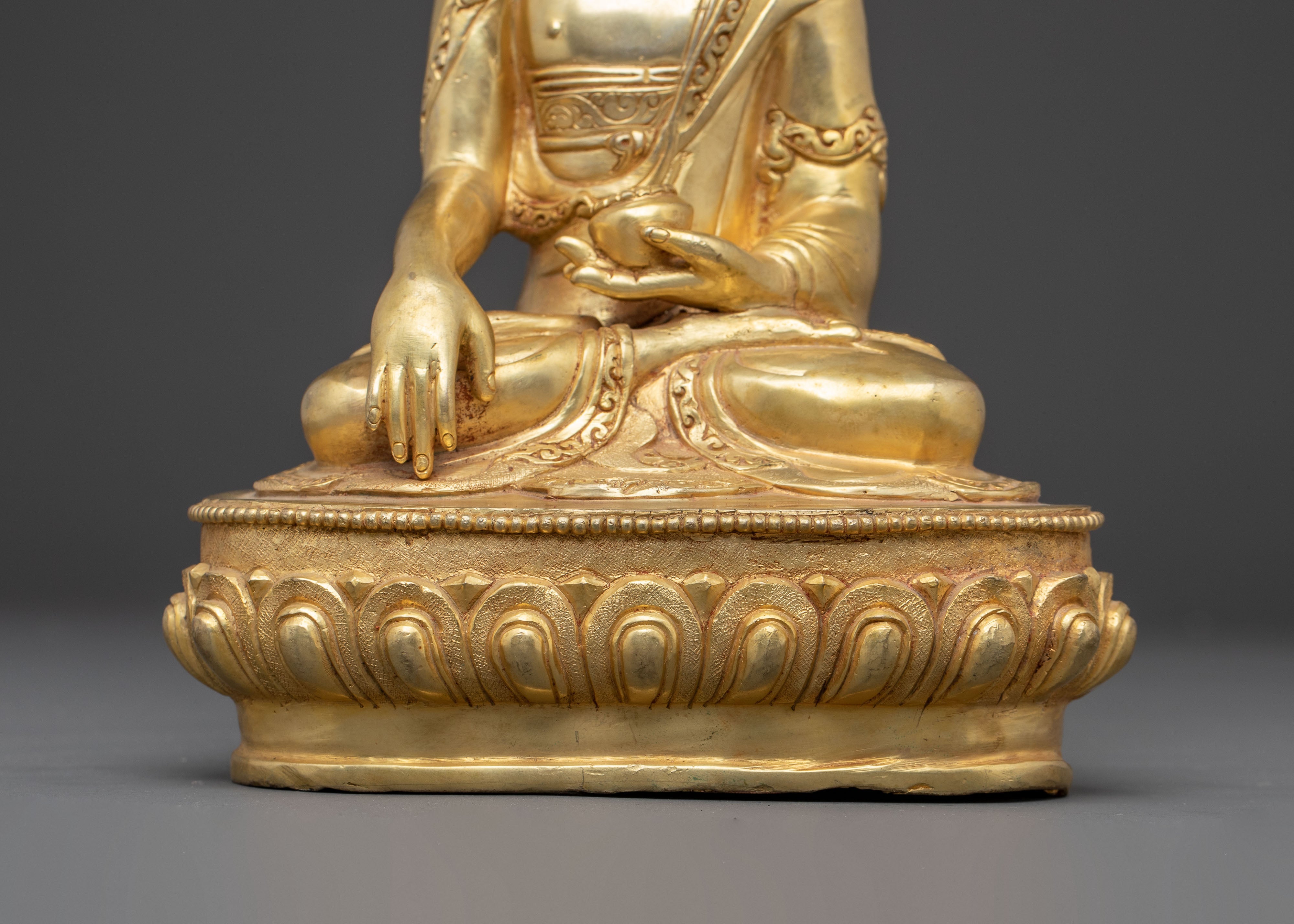 Sacred Shakyamuni Buddha Altar Statue | Enlightenment Buddha Deity