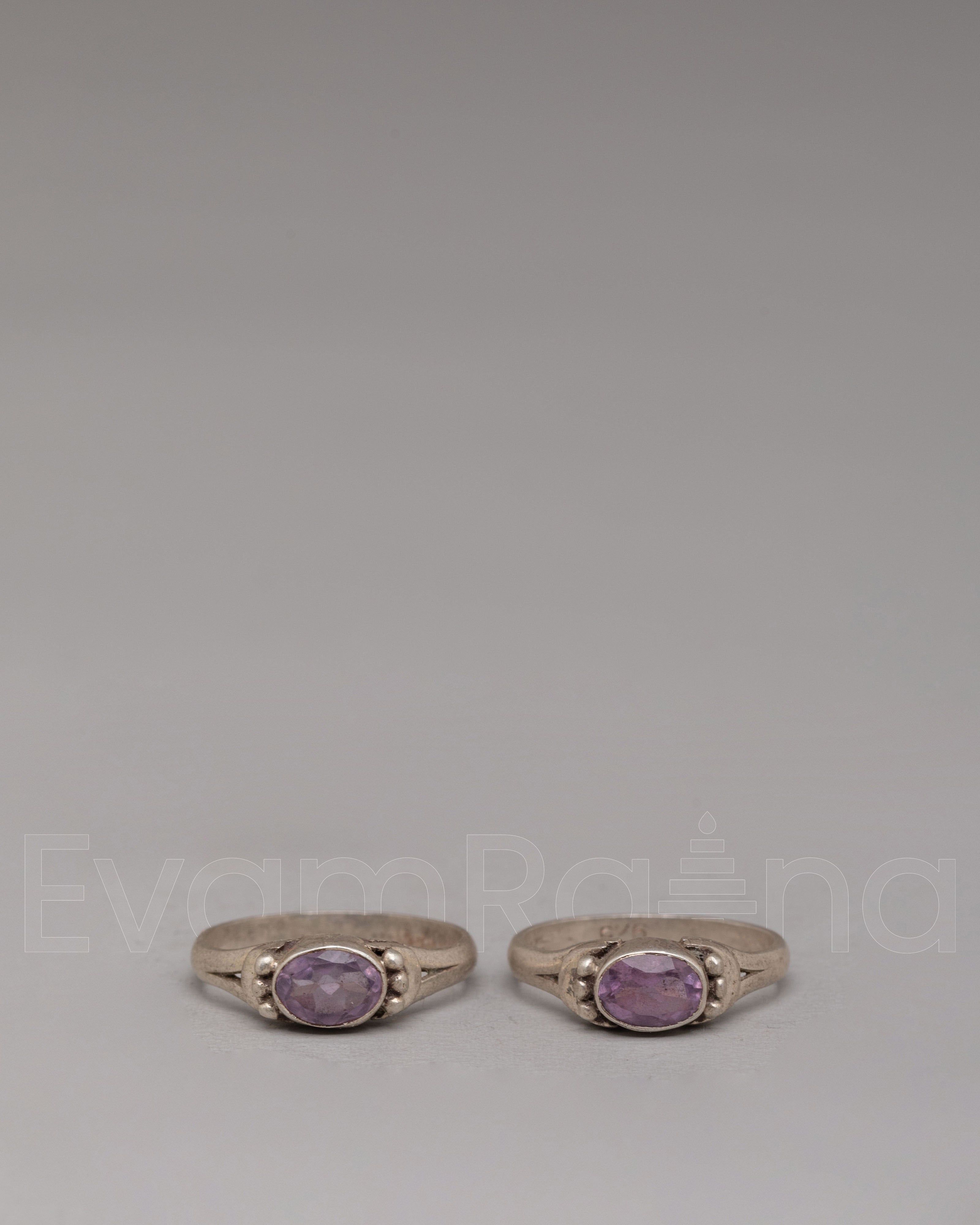 Natural Sone Zircon Ring