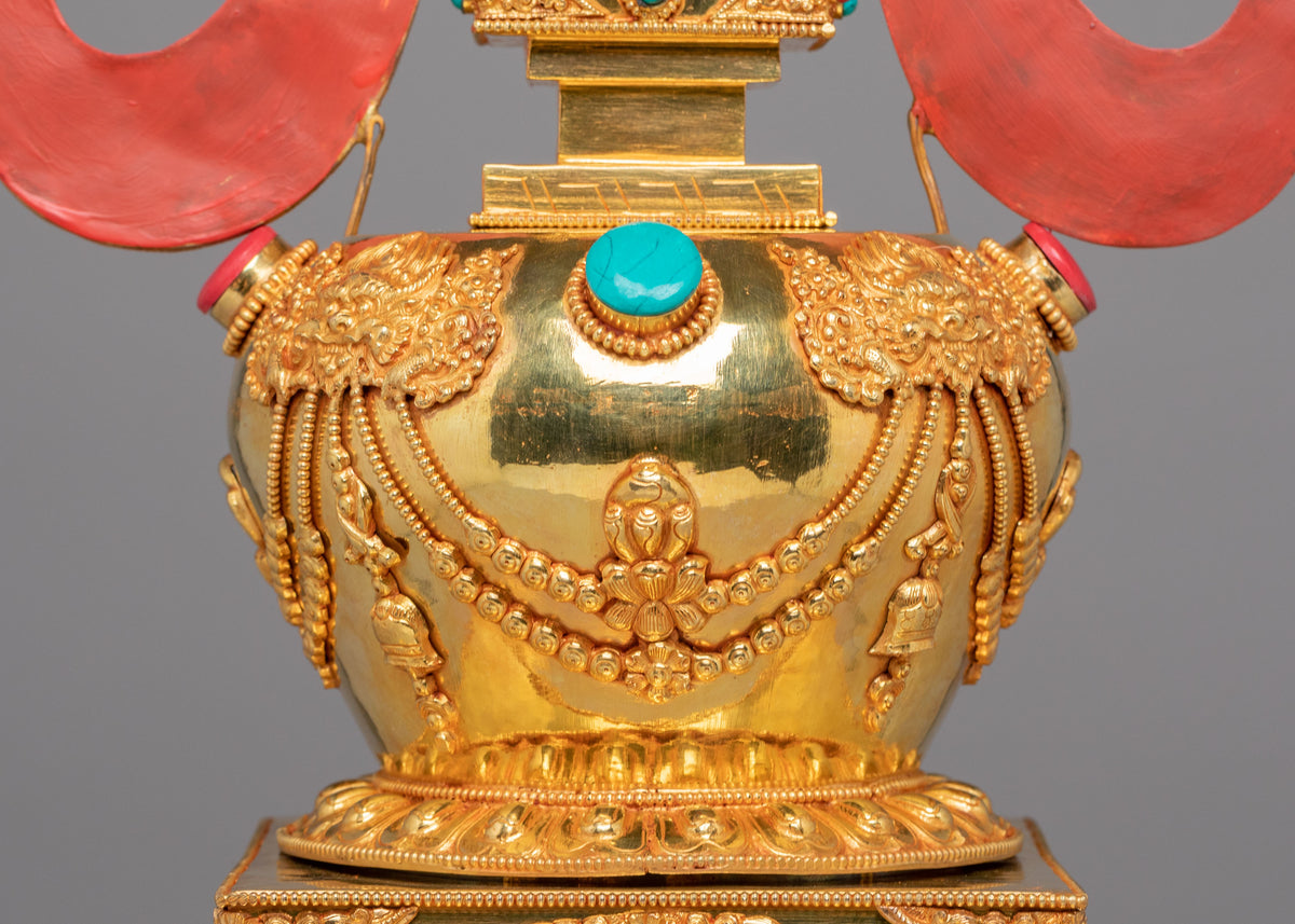Himalayan Buddhist Enlightenment Chorten | Sacred Spiritual Symbol