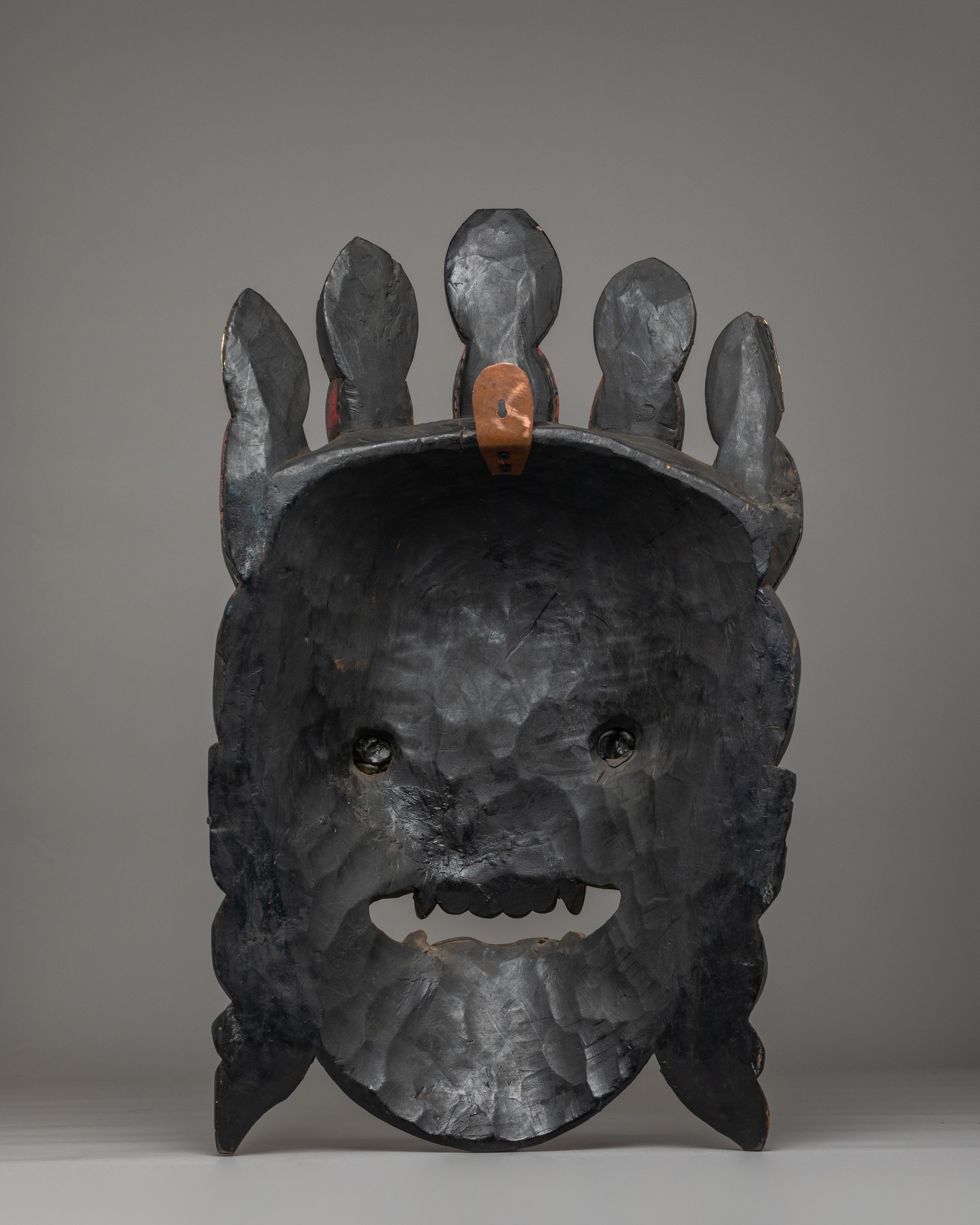 Handcrafted Mahakala Wall Hanging | Artwork for Spiritual Protection
