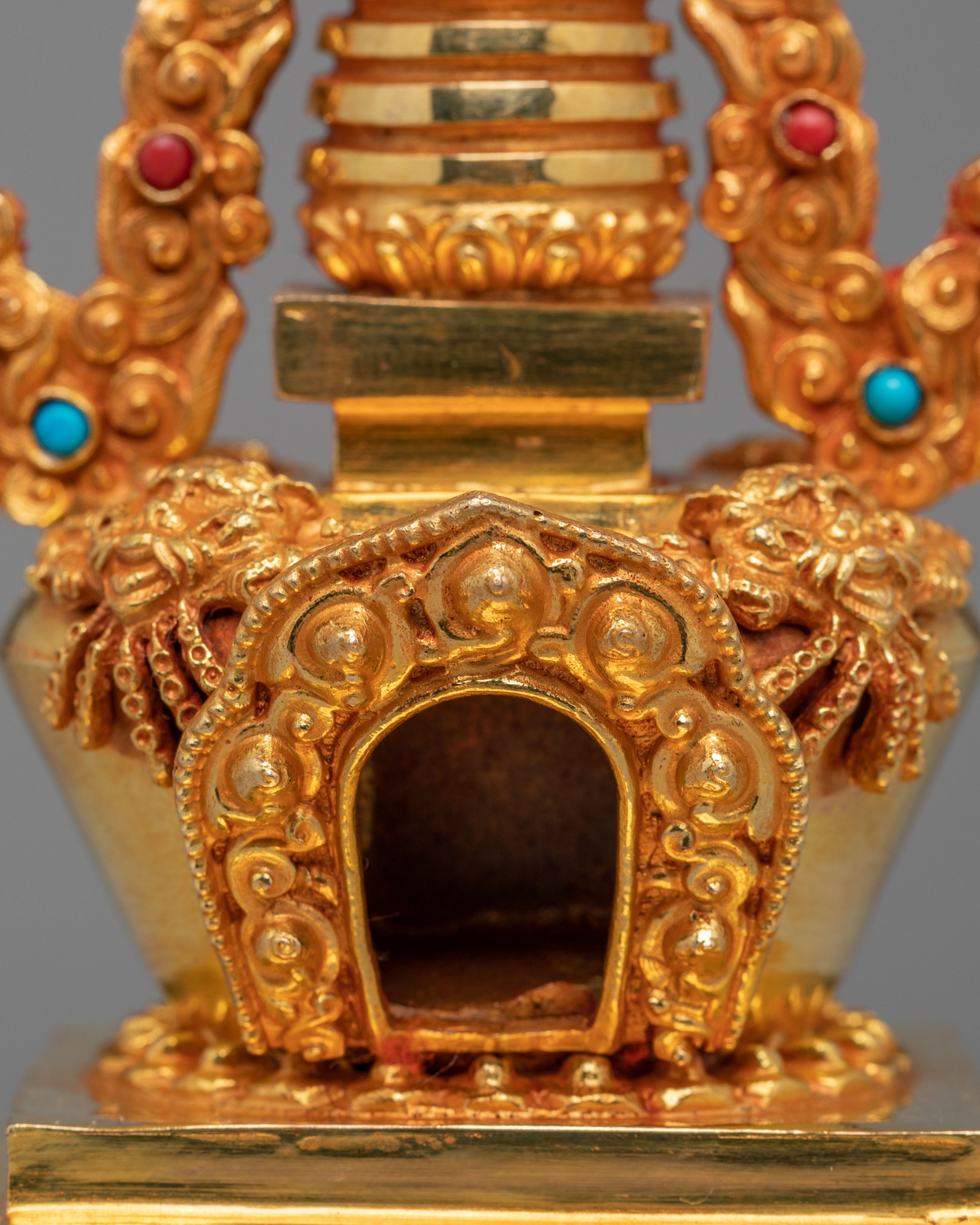 Jangchub Stupa Tibetan Monument | Traditional Tibetan Buddhist Shrine Decor