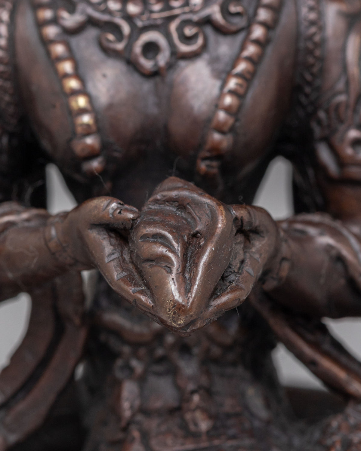 Handmade Ritual Naag Kanya Statue | Divine Snake Goddess