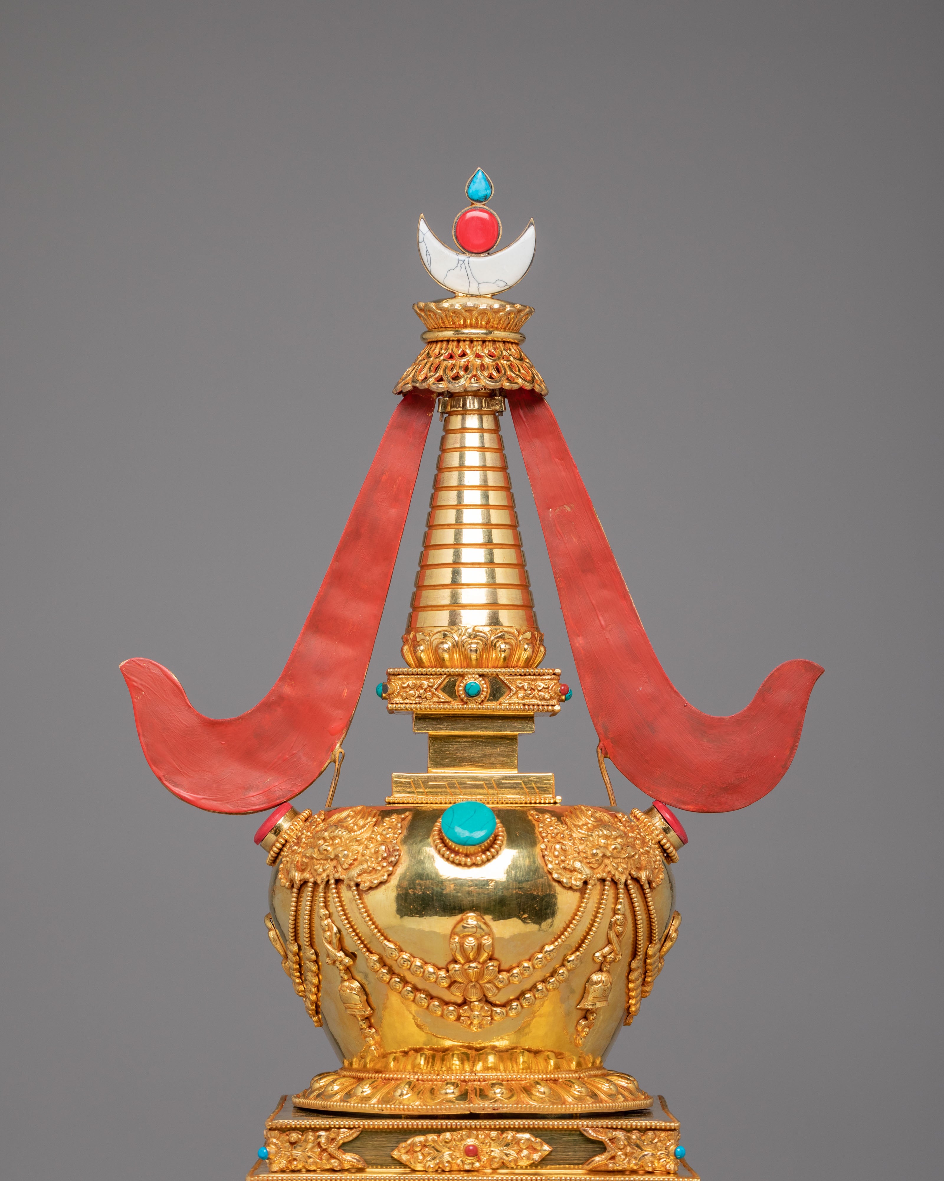 Himalayan Buddhist Enlightenment Chorten | Sacred Spiritual Symbol