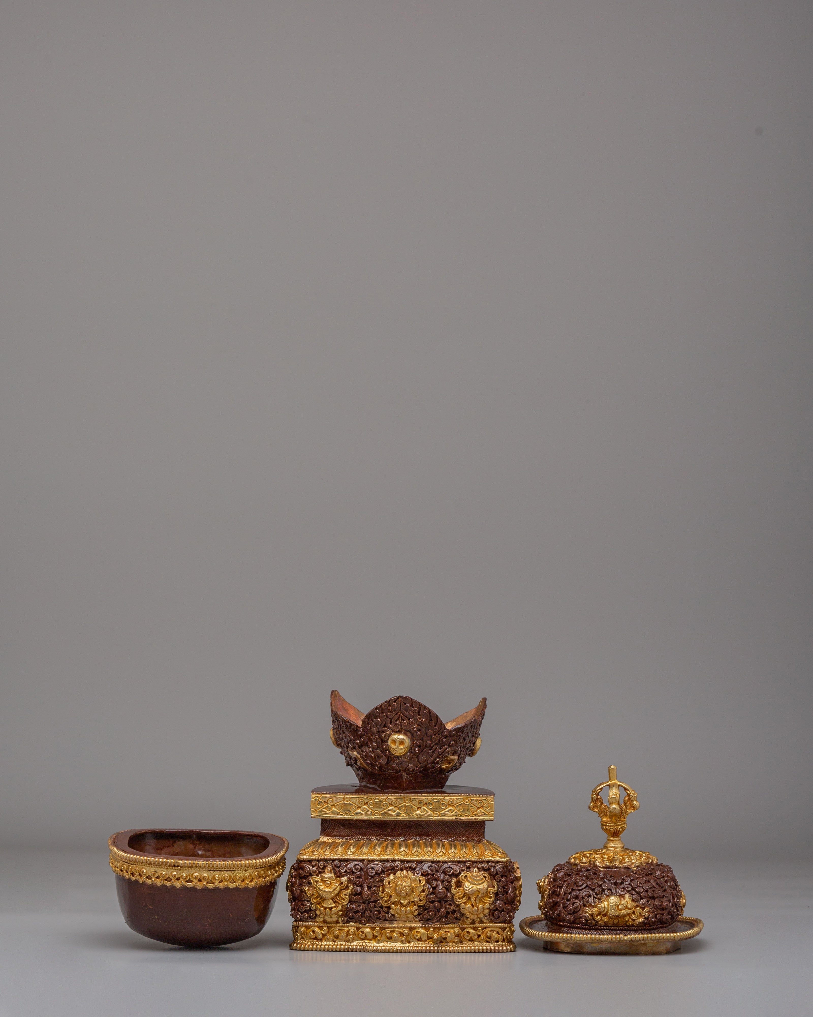 Sacred Altar Kapala For Ritual | Symbol of Spiritual Transformation