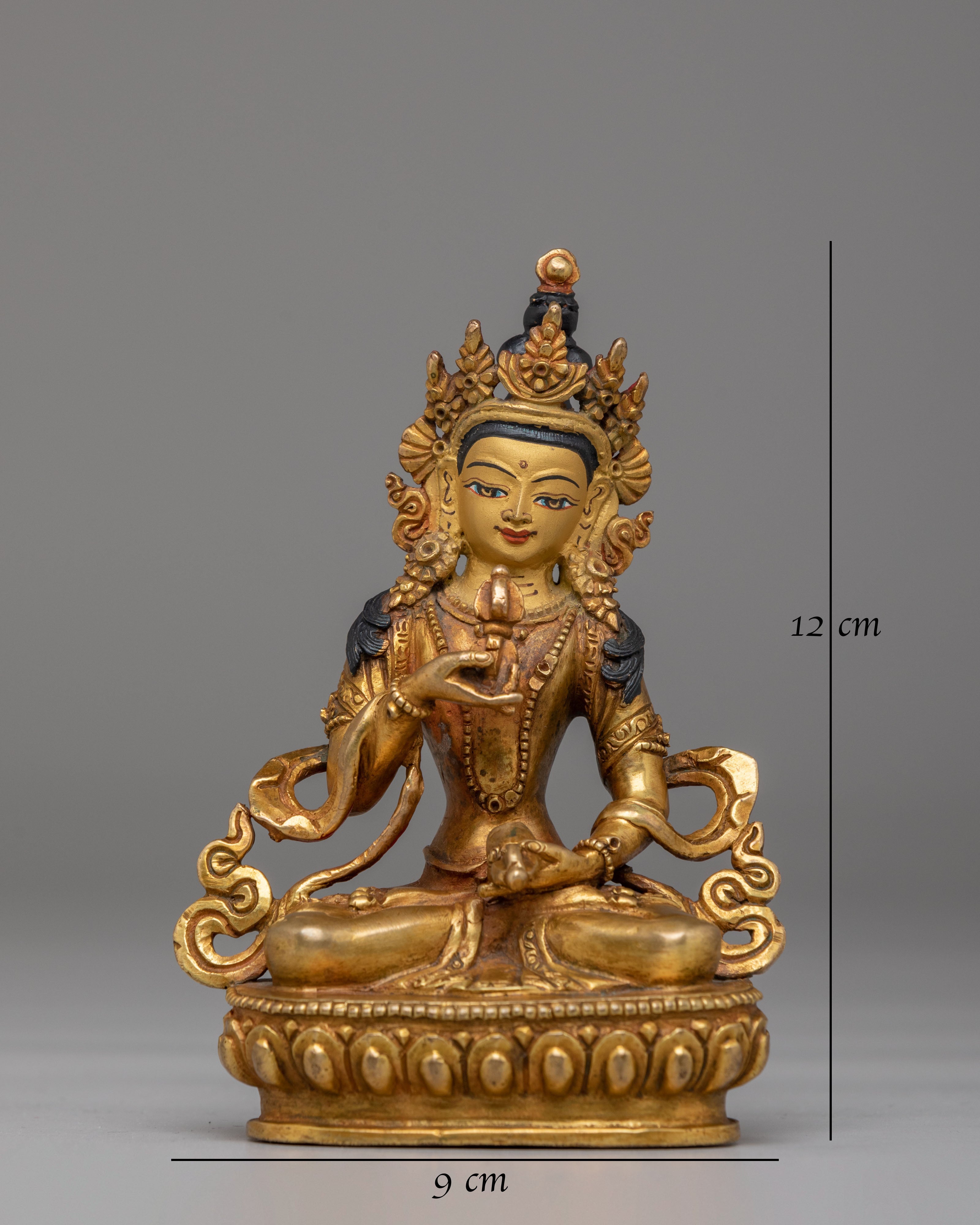 Buddhist Vajrasattva Sculpture | Handcrafted Tibetan Art