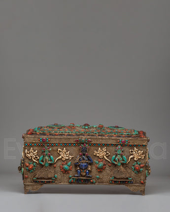 Handcrafted Buddhist Treasure Box 
