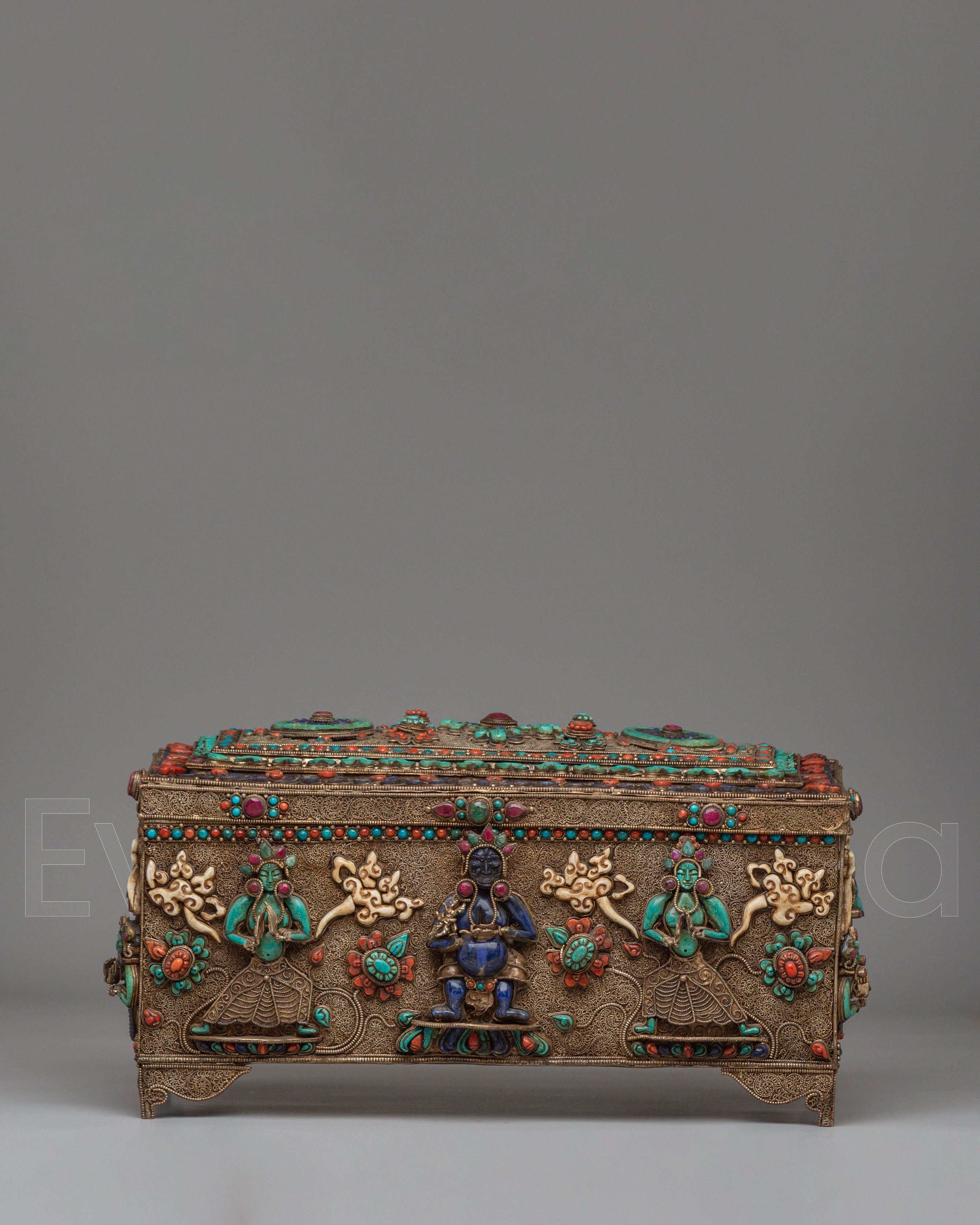 Handcrafted Buddhist Treasure Box 