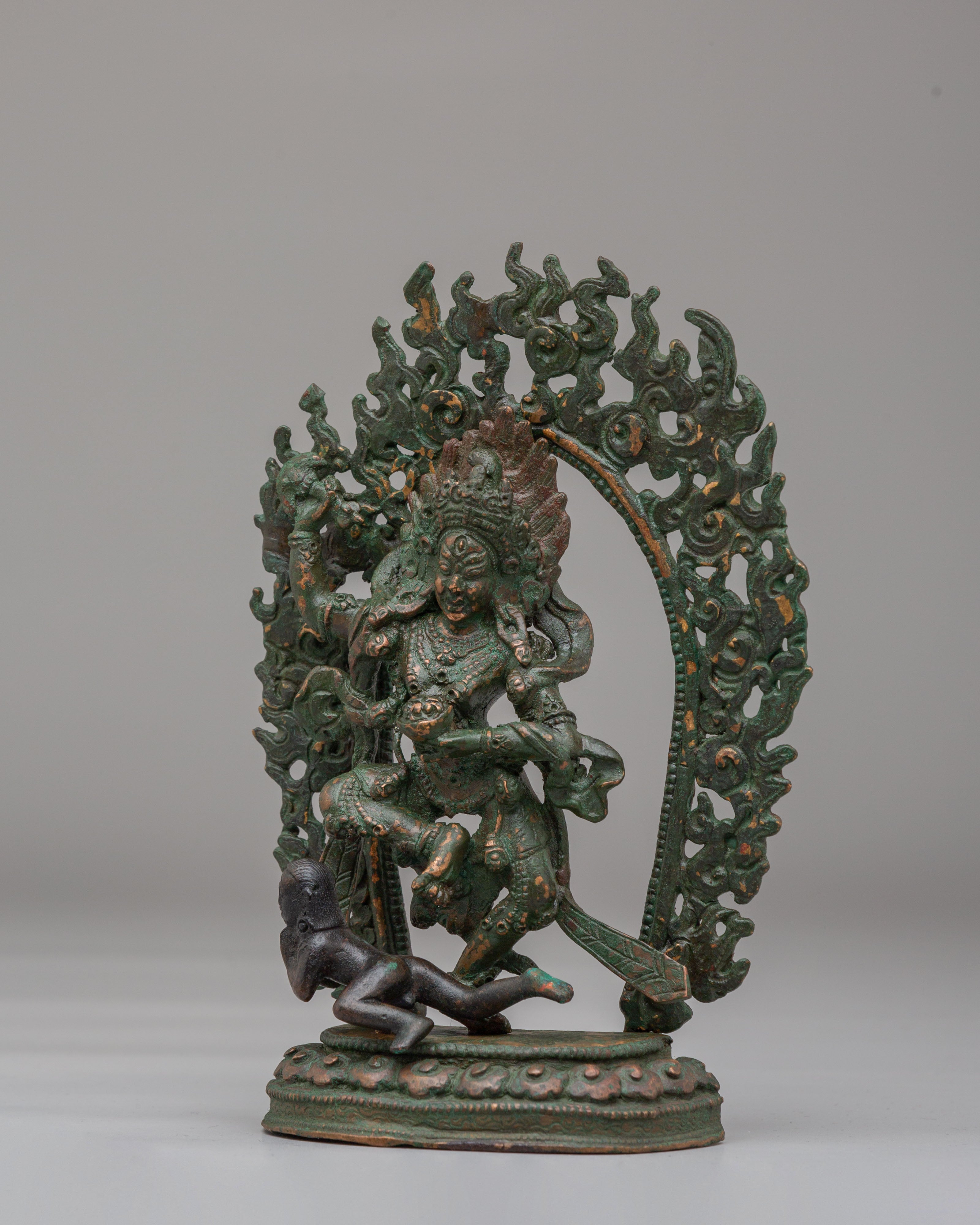 Traditional Buddhist Vajravarahi Statue | Symbol of Fierce Compassion and Transformation