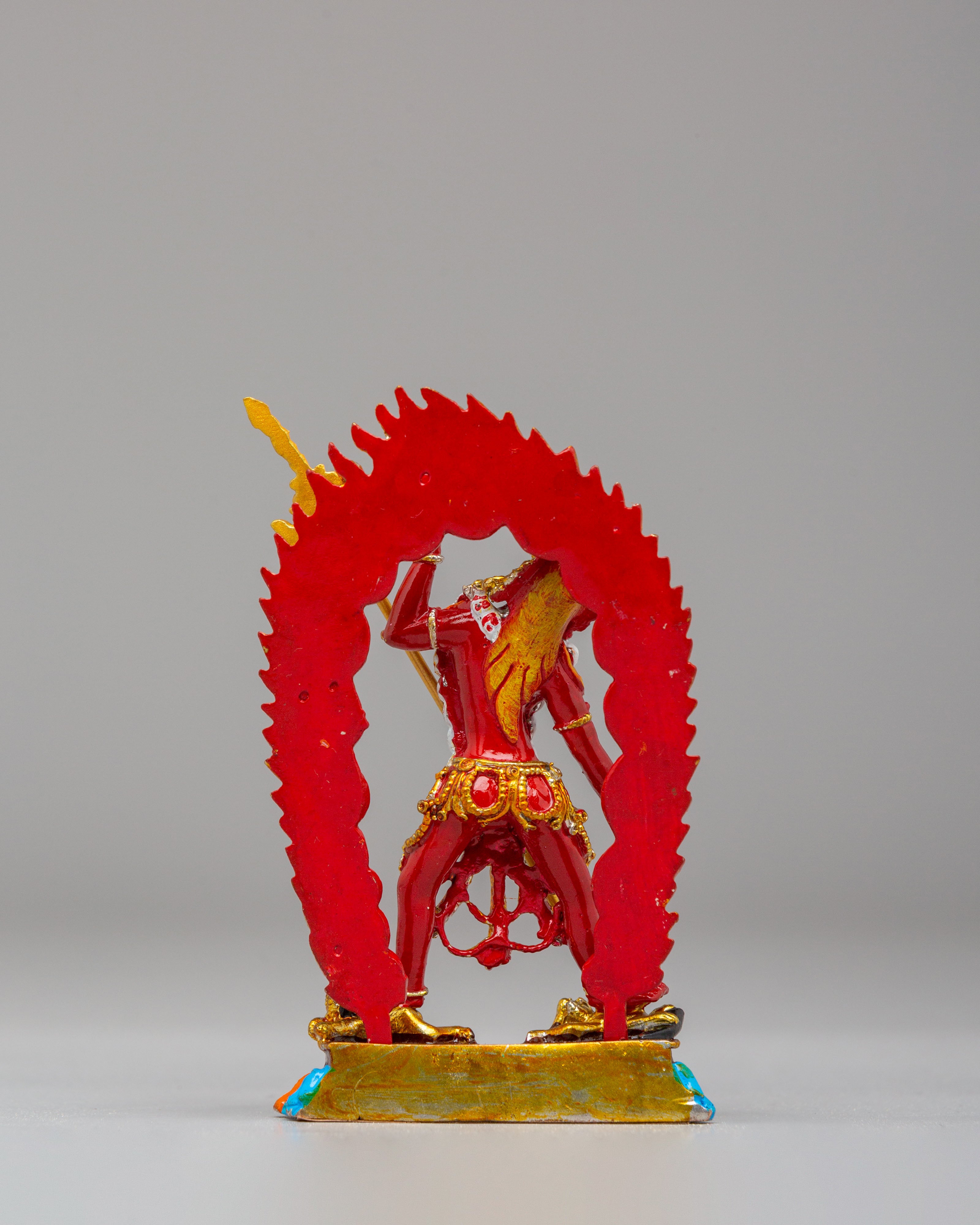 Vajrayogini Buddhist Protector Goddess Statue | Tibetan Tantric Deity Sculpture