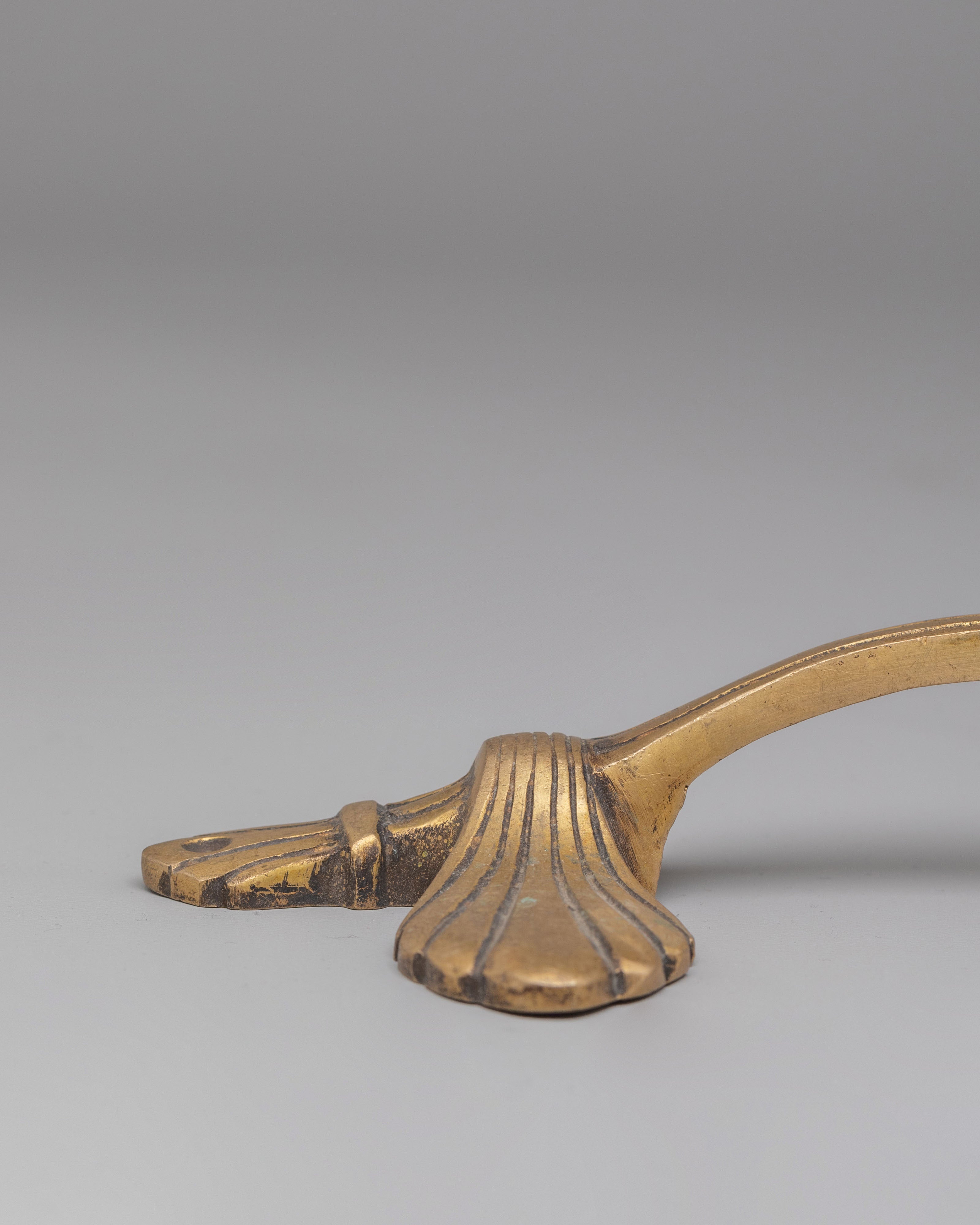 Handcrafted Brass Door Handle Set | Traditional Decorative Door Pulls