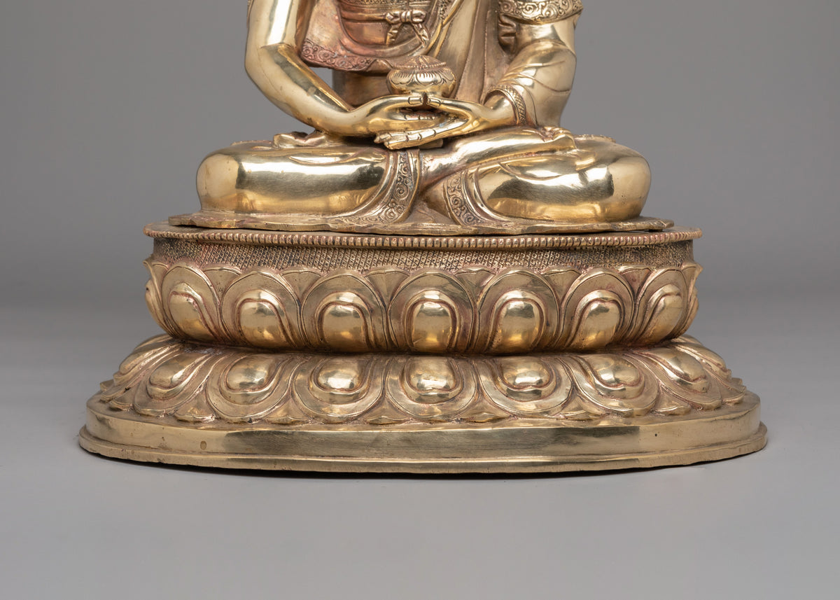 Handcrafted Amitabha Buddha Divine Statue | Enlightened Presence for Spiritual Spaces