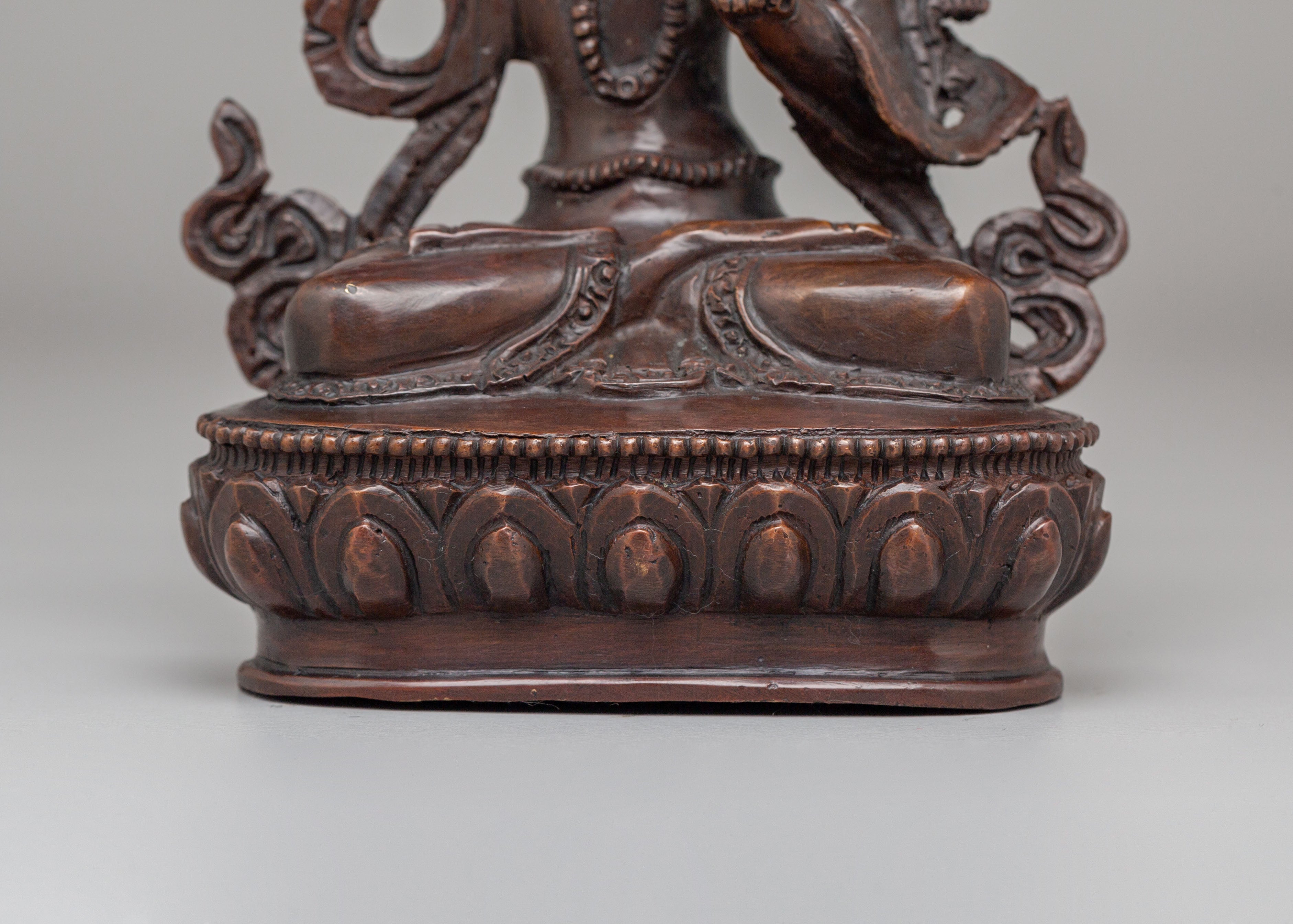 Sacred Manjushri Deity Statue | Symbol of Wisdom and Enlightenment