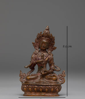 Oxidized Guru Vajrasattva Sacred Statue | Guardian of Enlightenment
