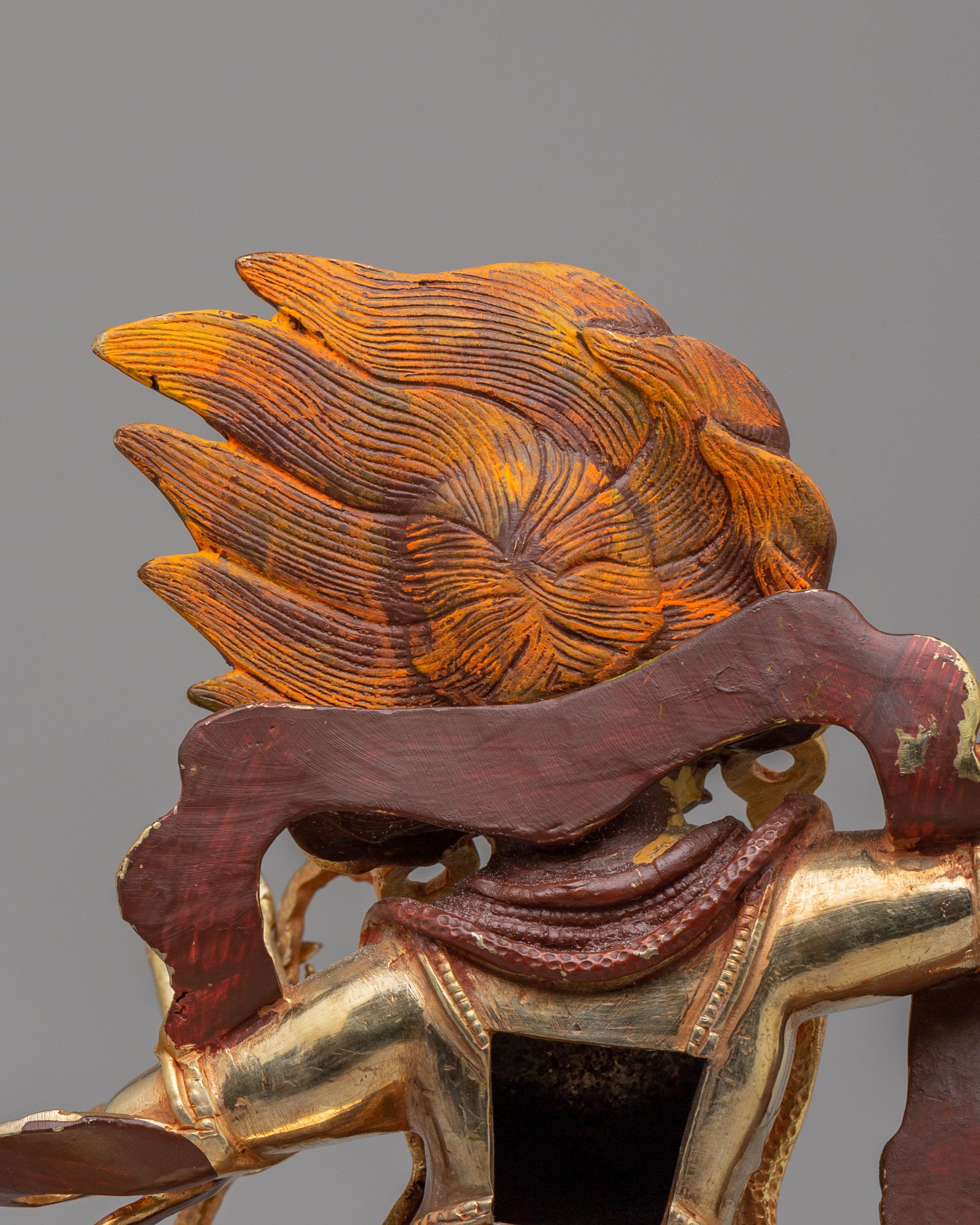 Tibetan Power Deity Vajrapani Statue | Guardian of Dharma