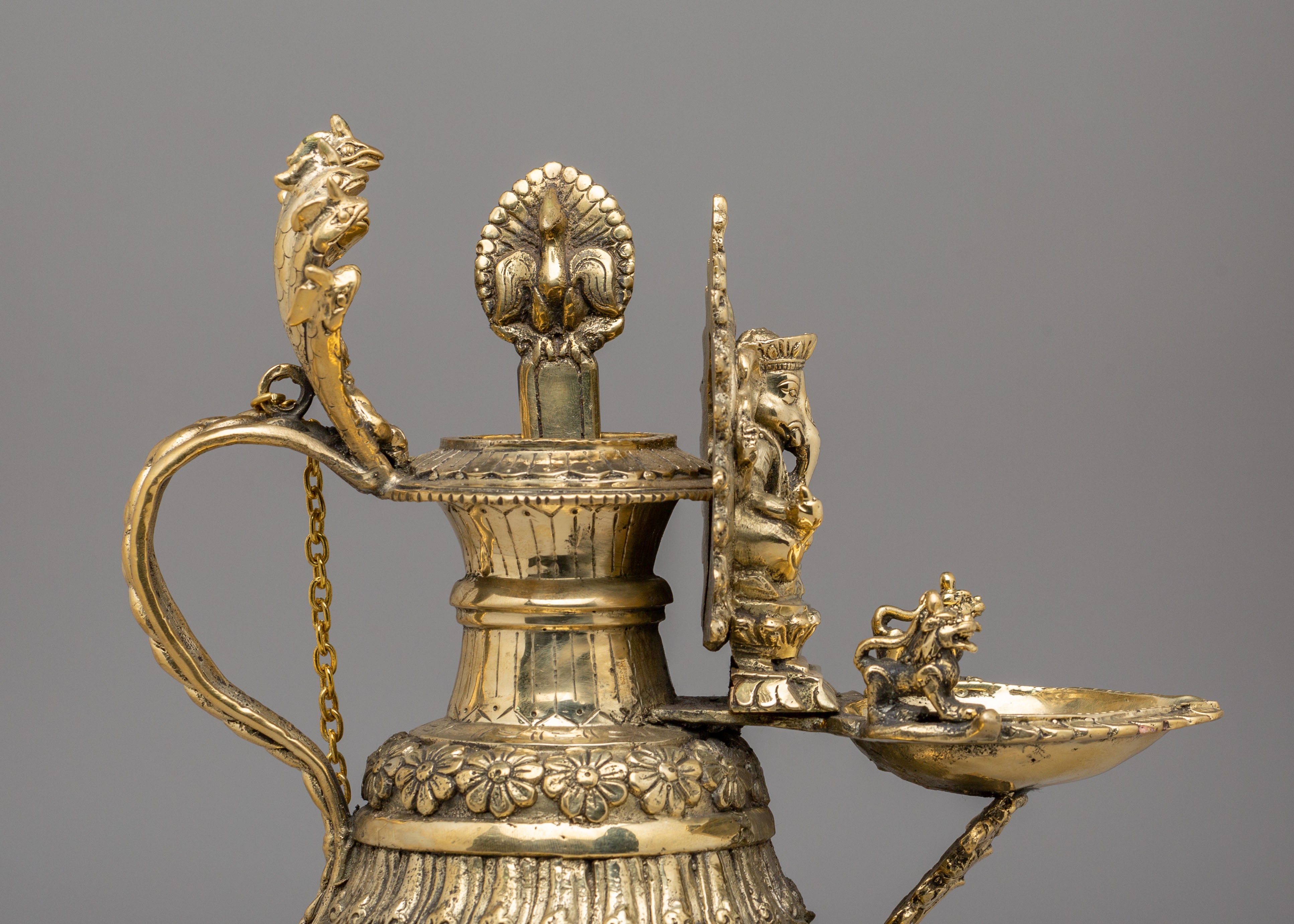 Handcrafted Ganesha Sukunda | Hindu Deity Sculpture for Puja