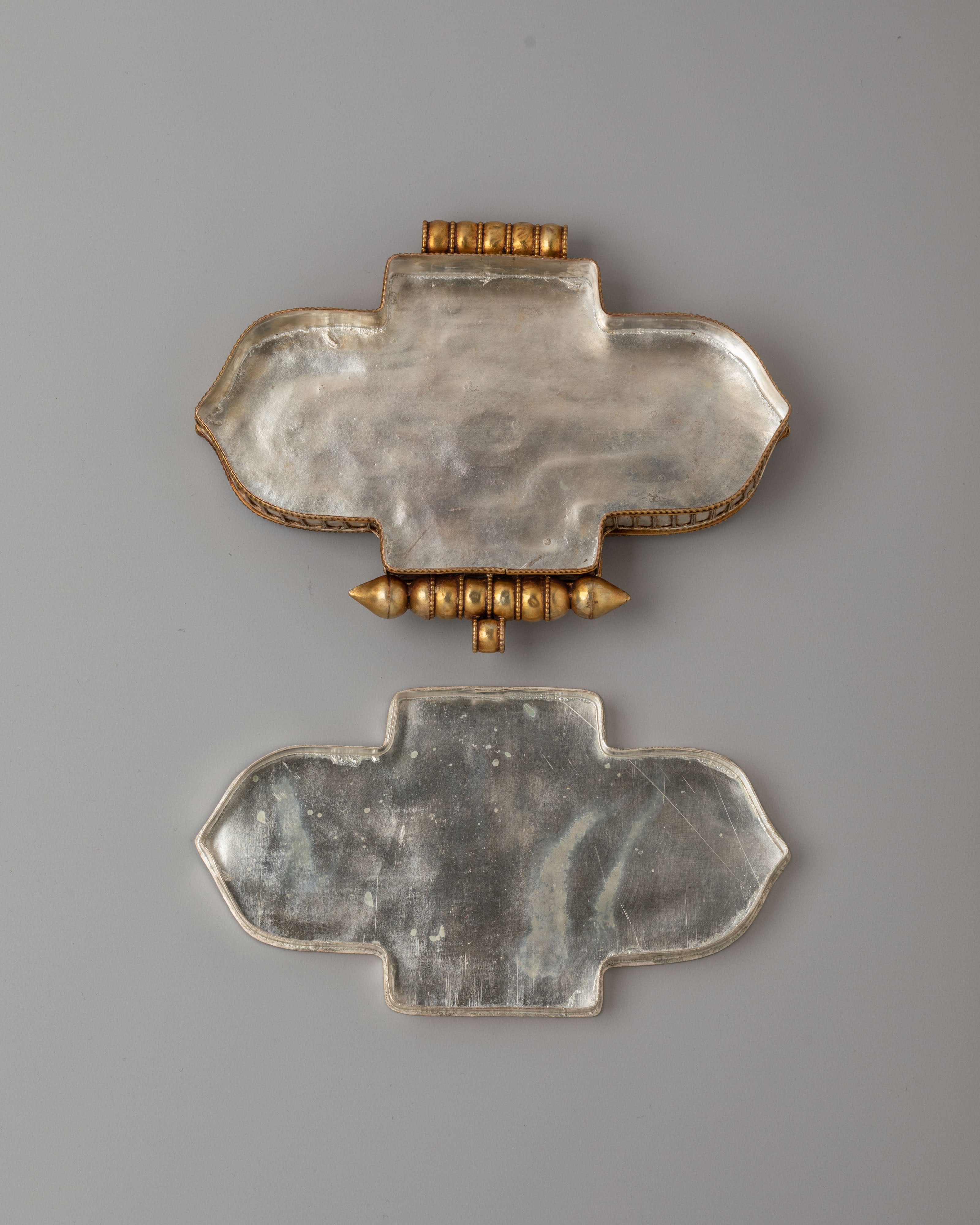 Himalayan Ghau Box Amulet | Spiritual Copper Box for Sacred Items