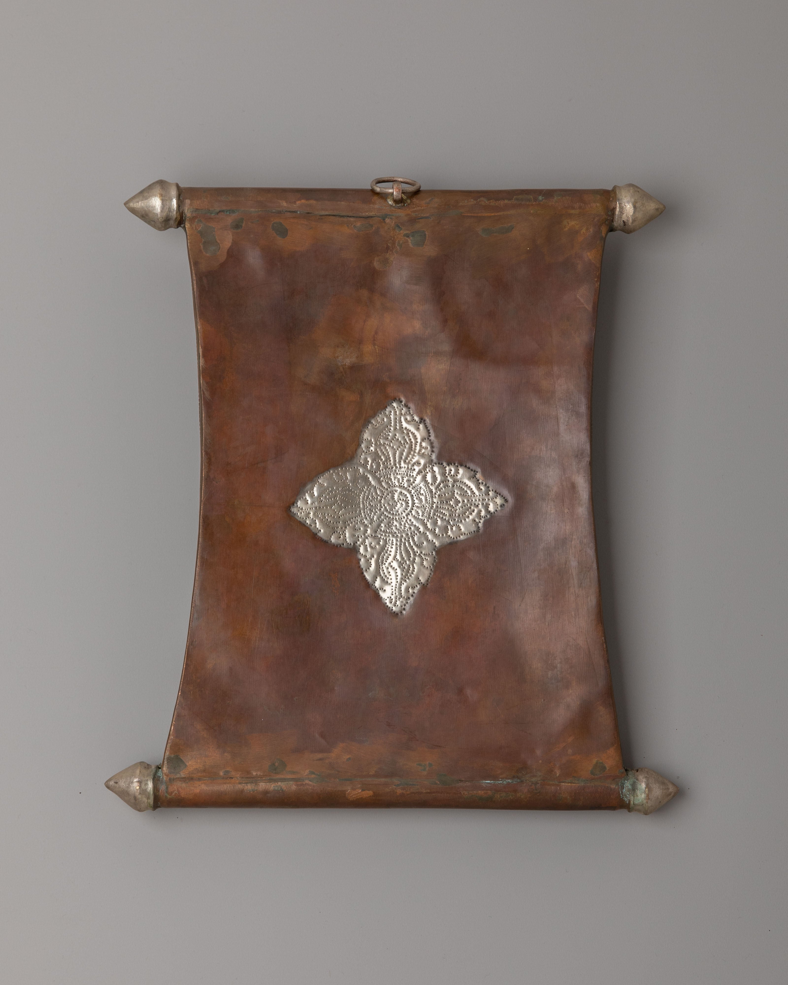Manjushri Deity Metal Thangka | Symbol of Knowledge and Enlightenment
